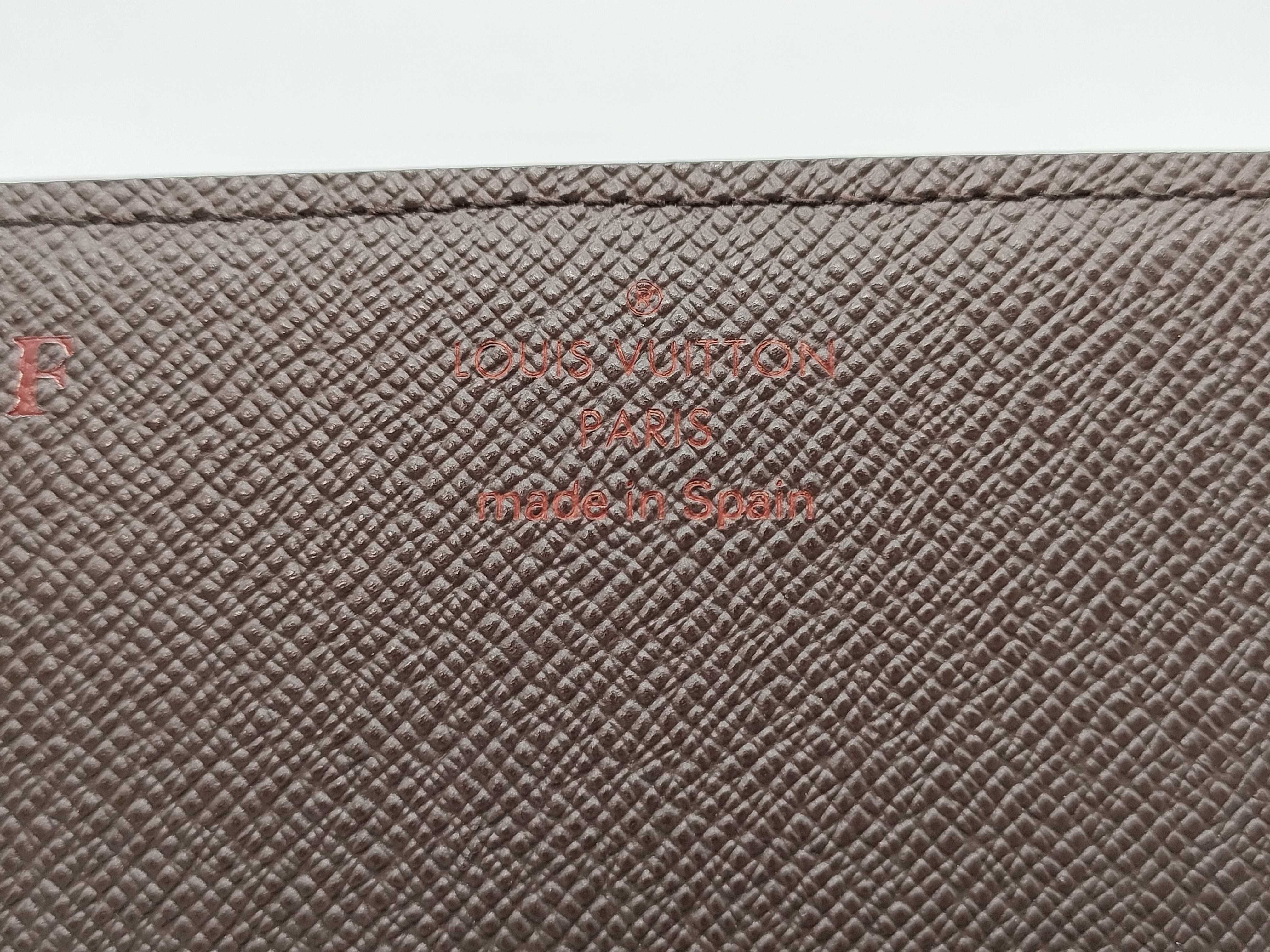 Damier Enveloppe Carte de Visite with initials - Card case — view 11