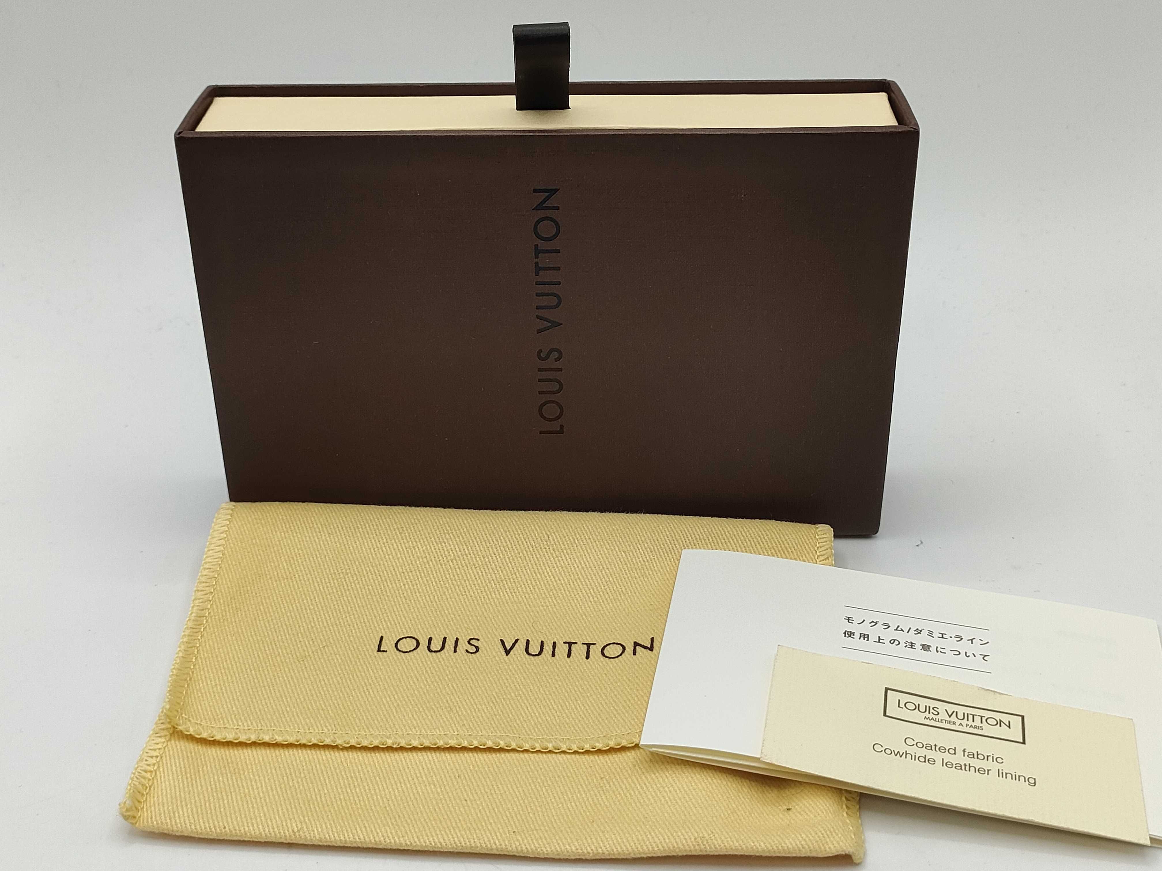 Damier Enveloppe Carte de Visite with initials - Card case — view 12