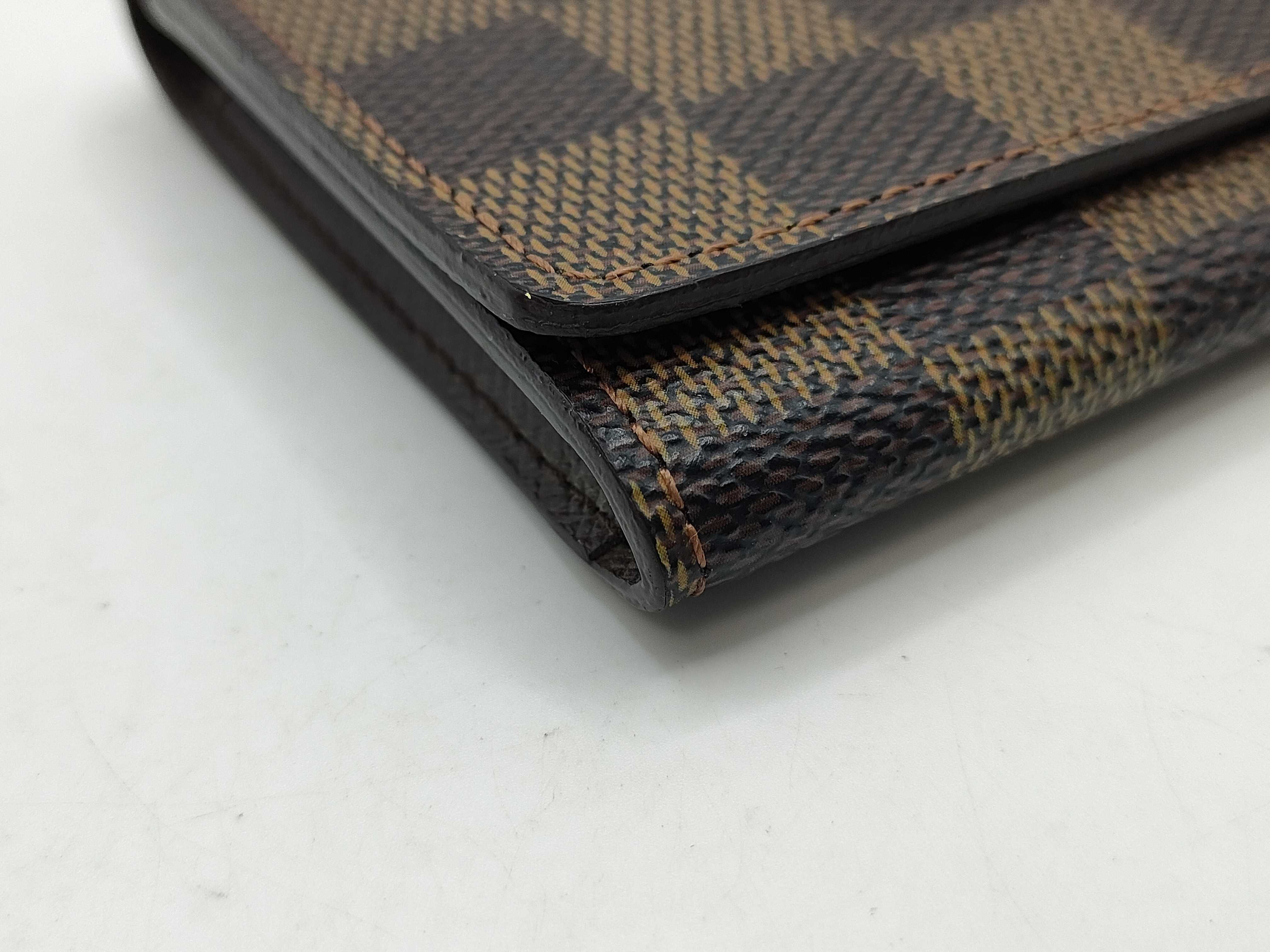 Damier Enveloppe Carte de Visite with initials - Card case — view 5