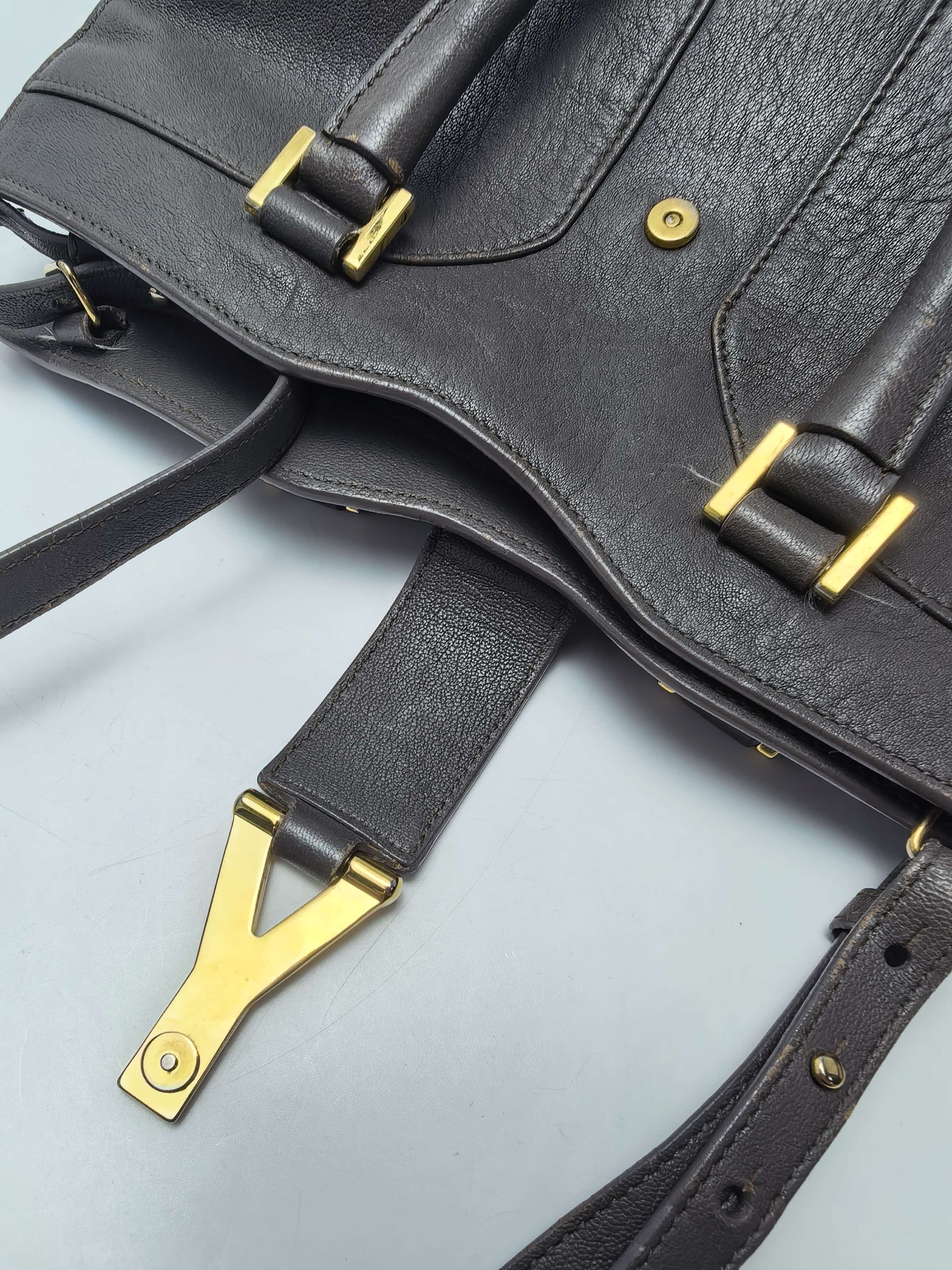 【*Shipped from: China*】Yves Saint Laurent Y-Line Leather Shoulder Bag — view 9