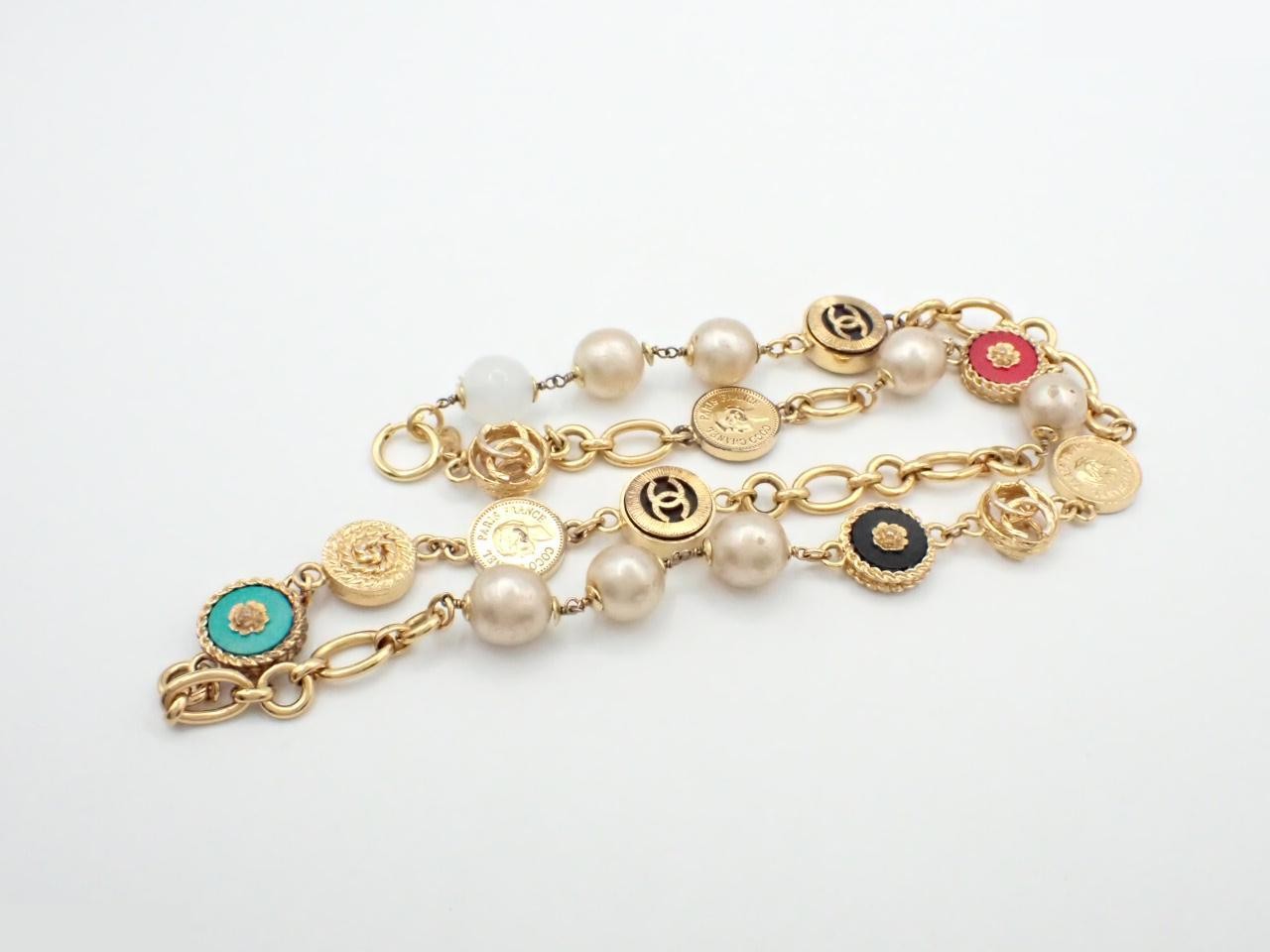 Coco Mark Long Necklace, Chain approx. 98cm — view 3