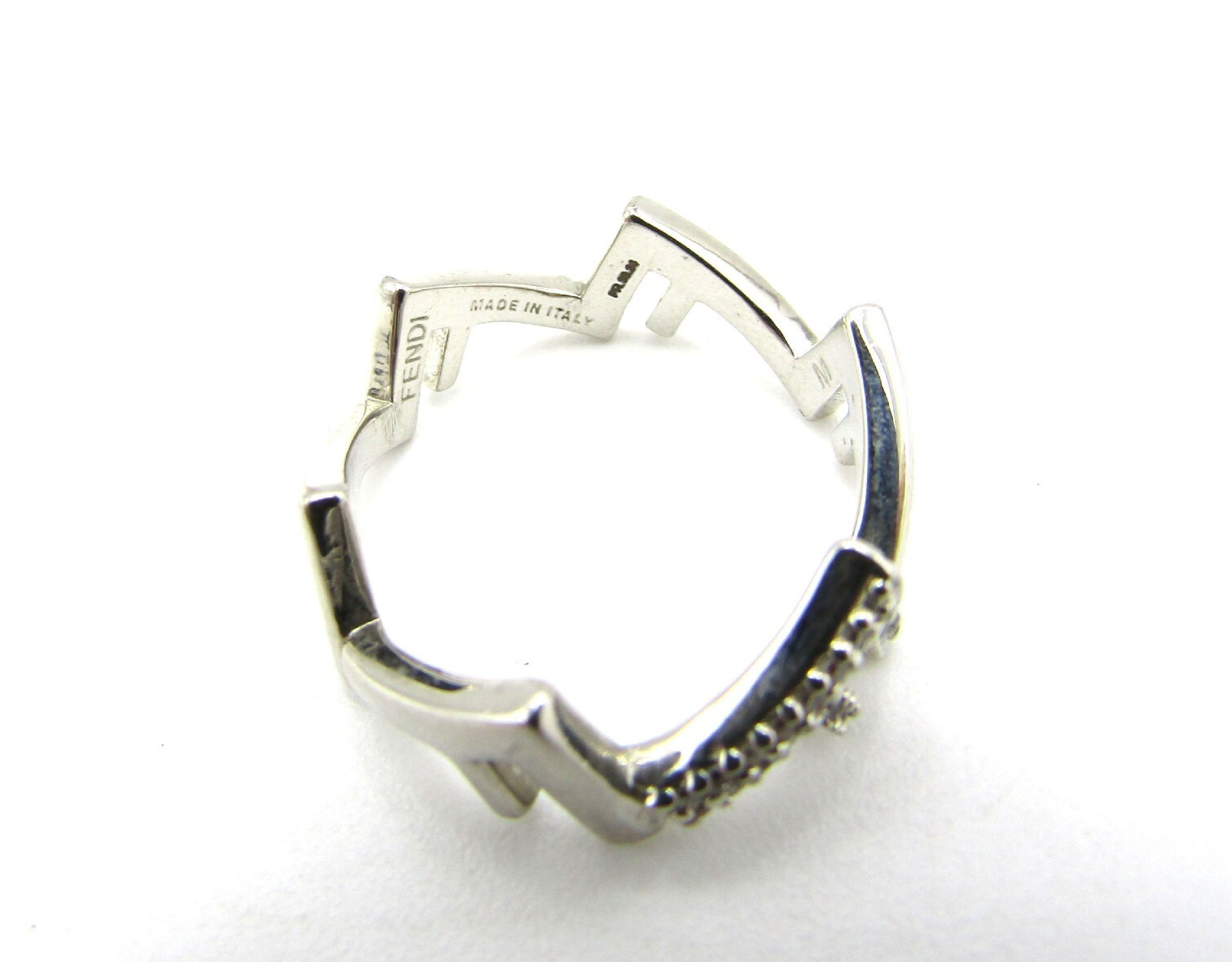 Five Ring 7AJ733A44GF035M Silver Metal/Rhinestone Other Accessories — view 3