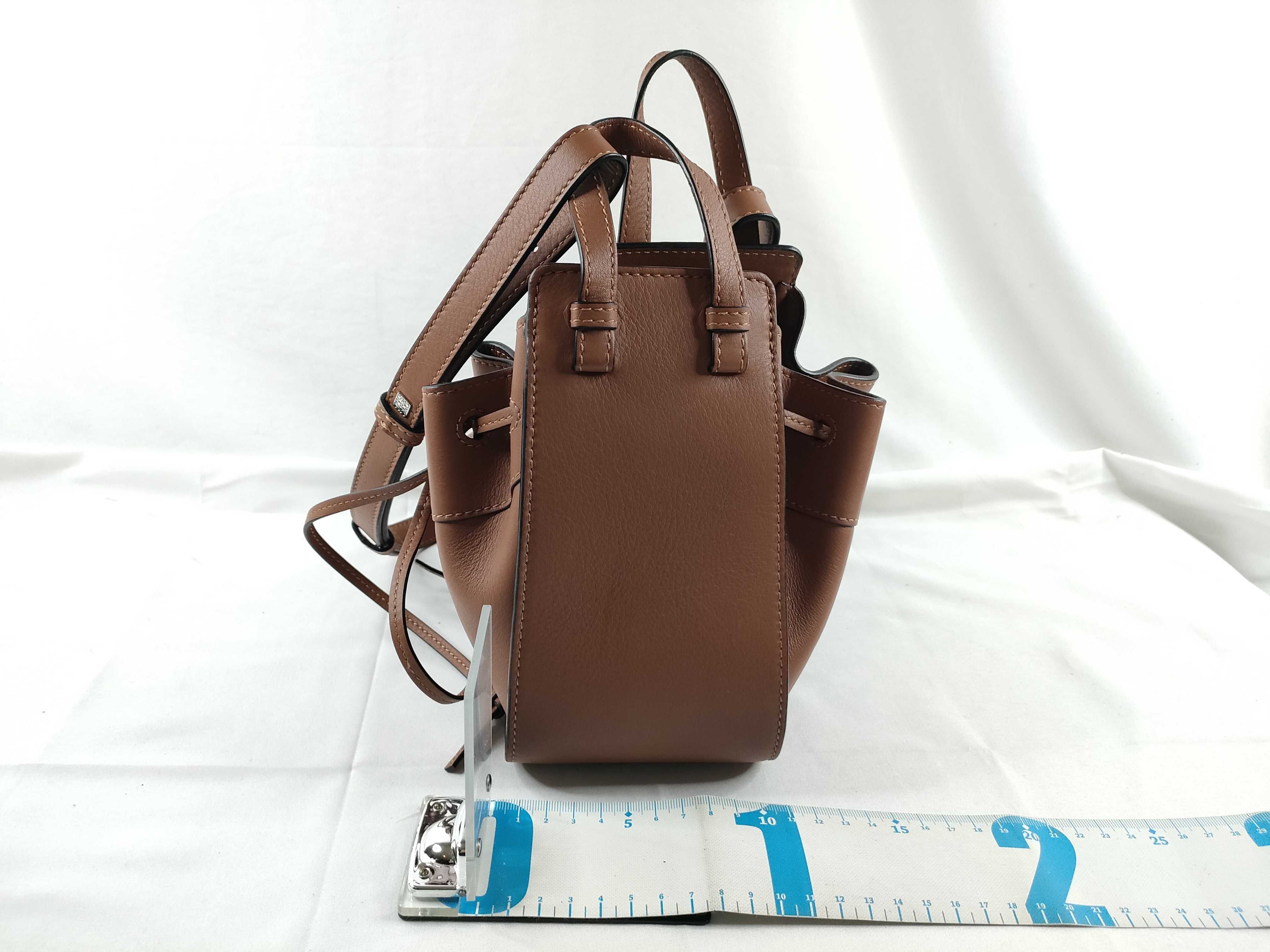 Hammock Drawstring Bag Mini Brown Handbag — view 2