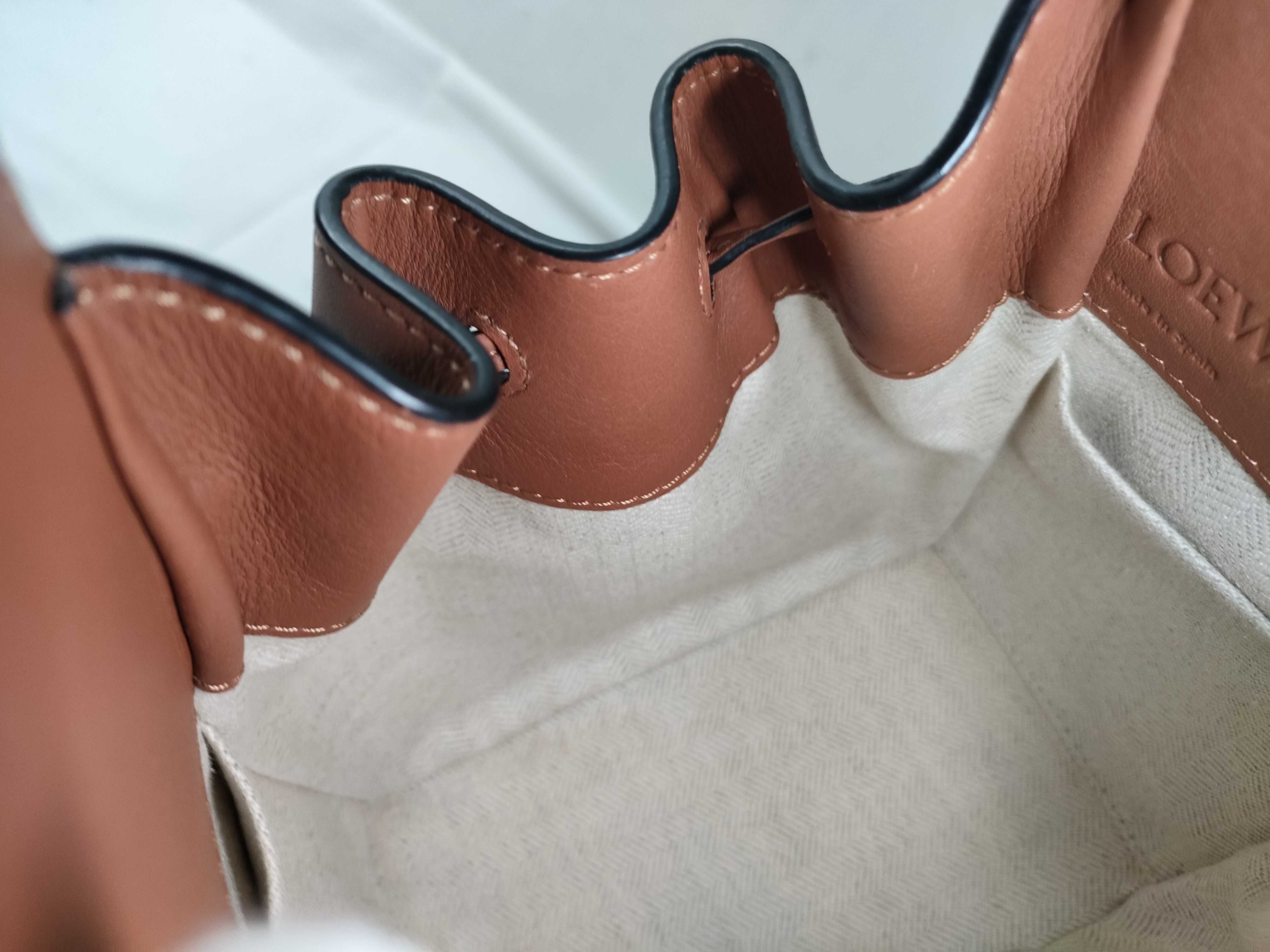 Hammock Drawstring Bag Mini Brown Handbag — view 10