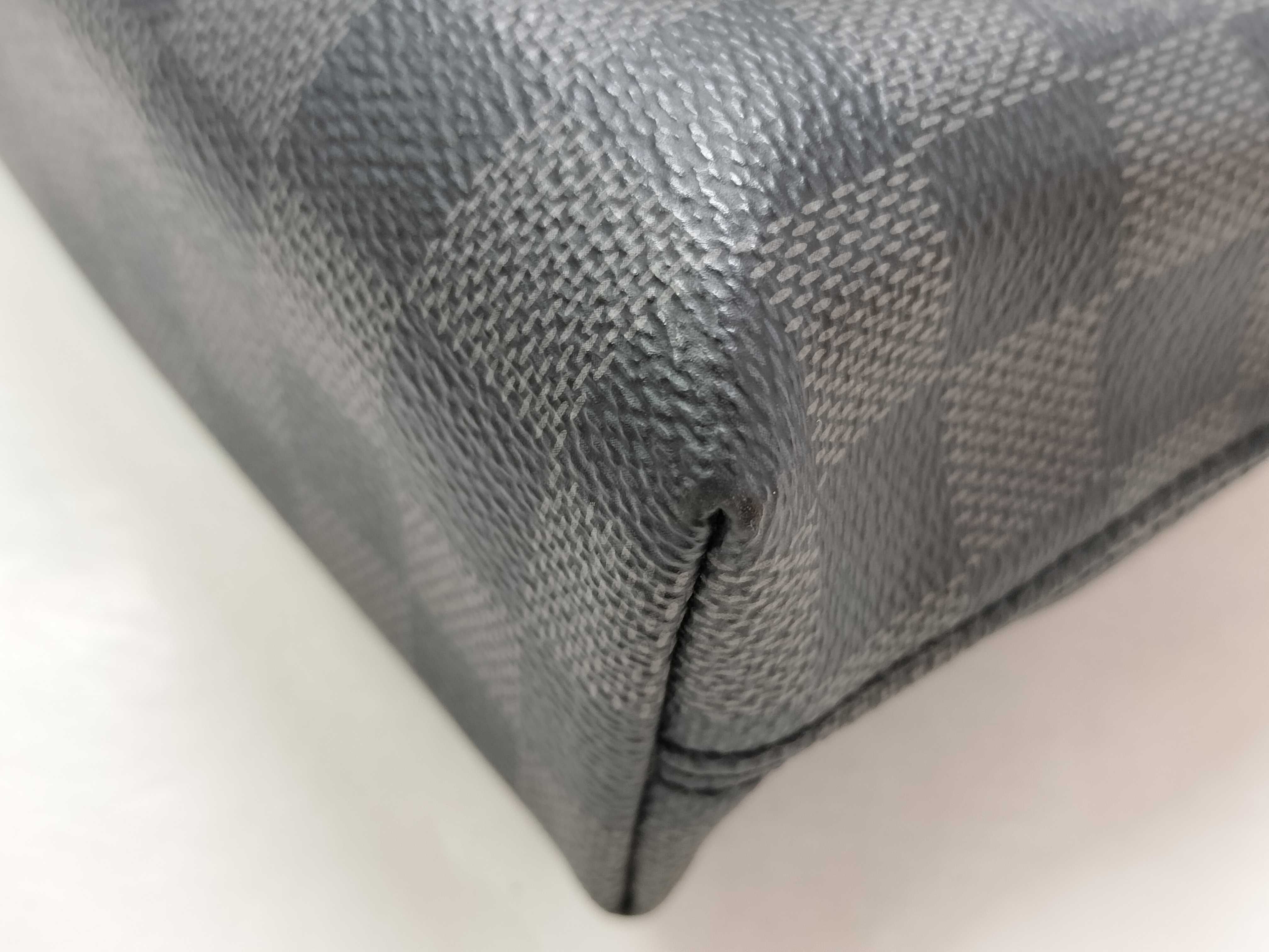 Damier Graphite Porte Documents Jour NM N48260 CA2117 Black Business Bag — view 7