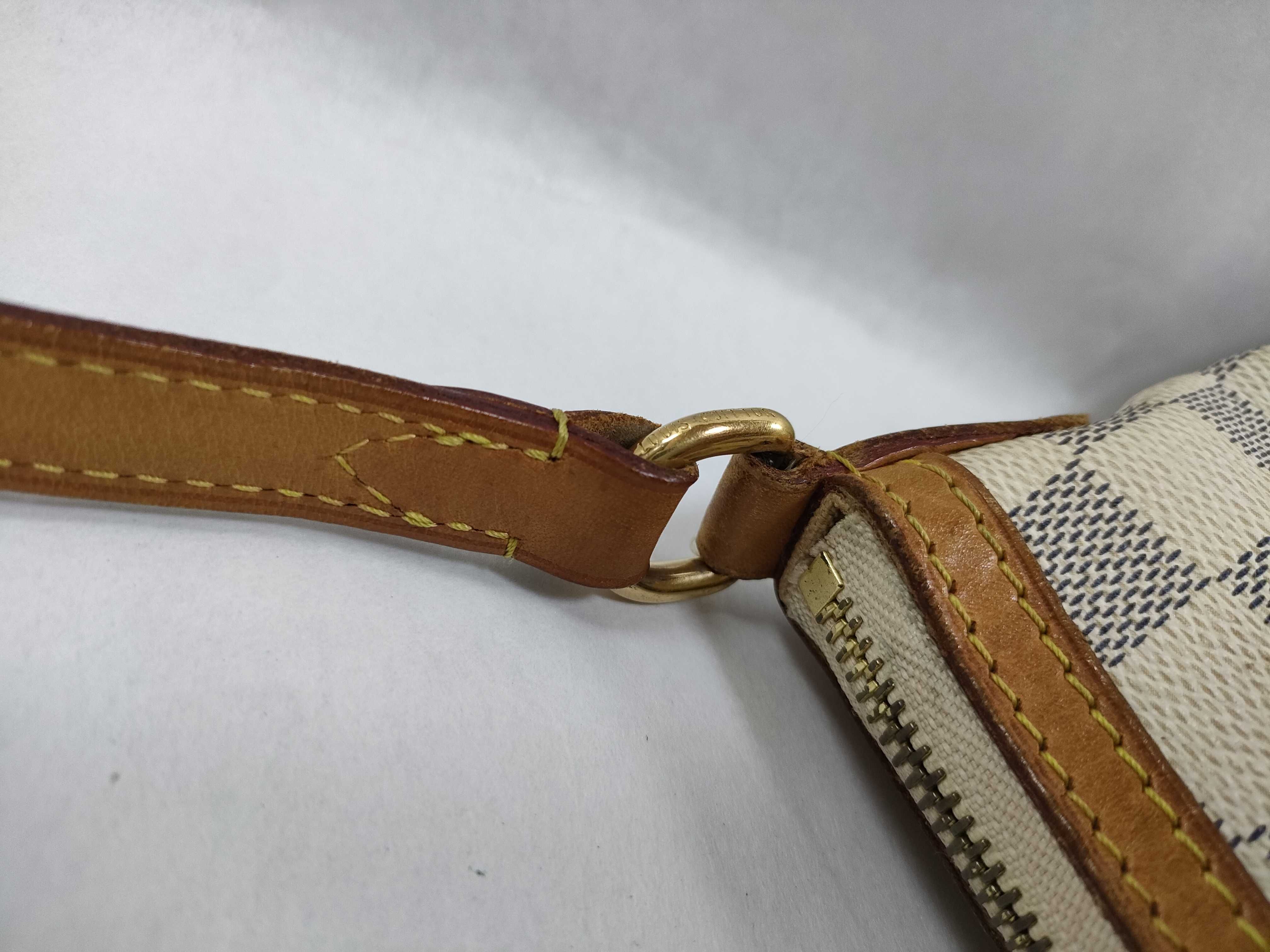 Damier Azur Siracusa PM N41113 SP0132 Shoulder Bag — view 5