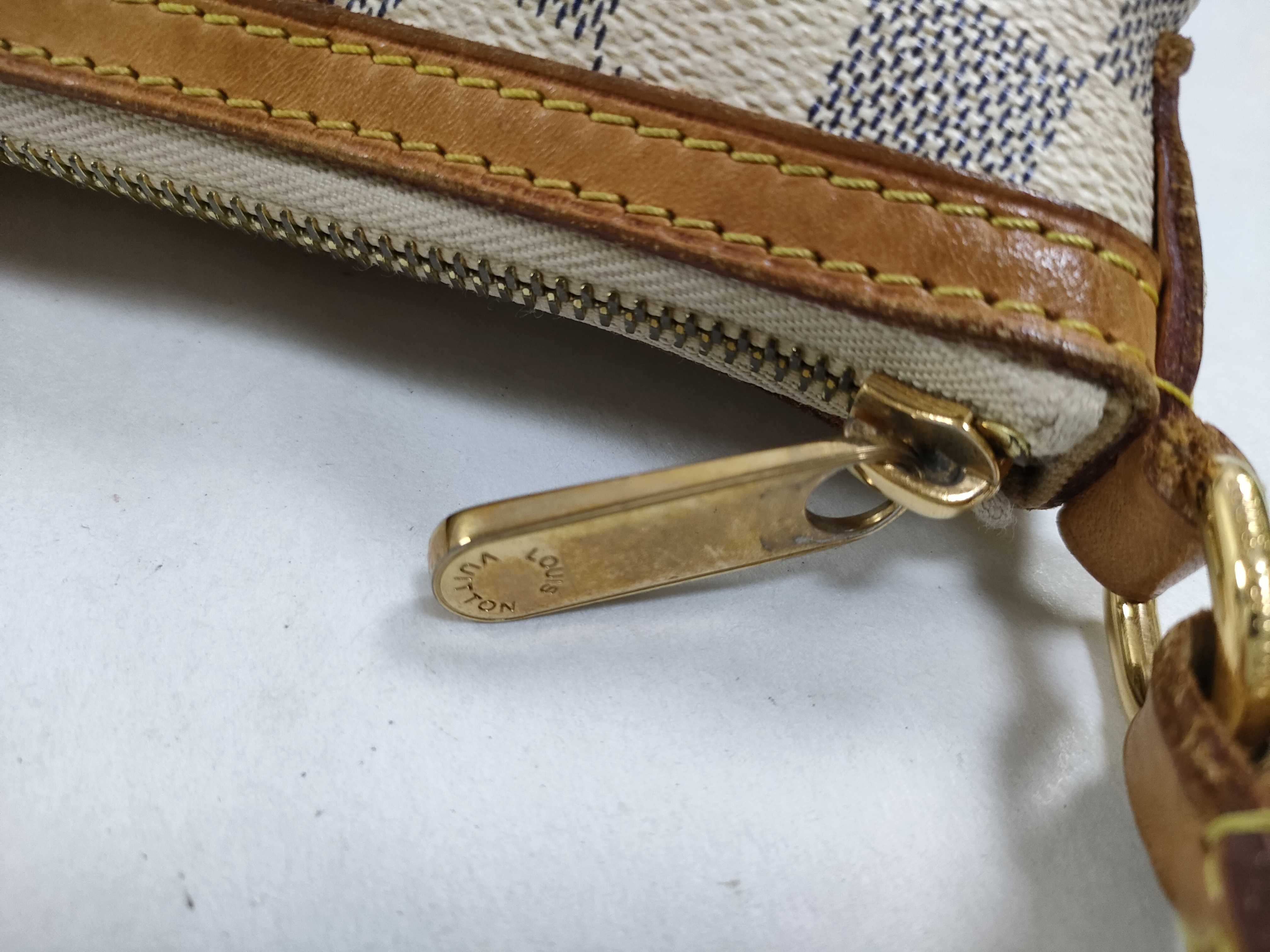 Damier Azur Siracusa PM N41113 SP0132 Shoulder Bag — view 7