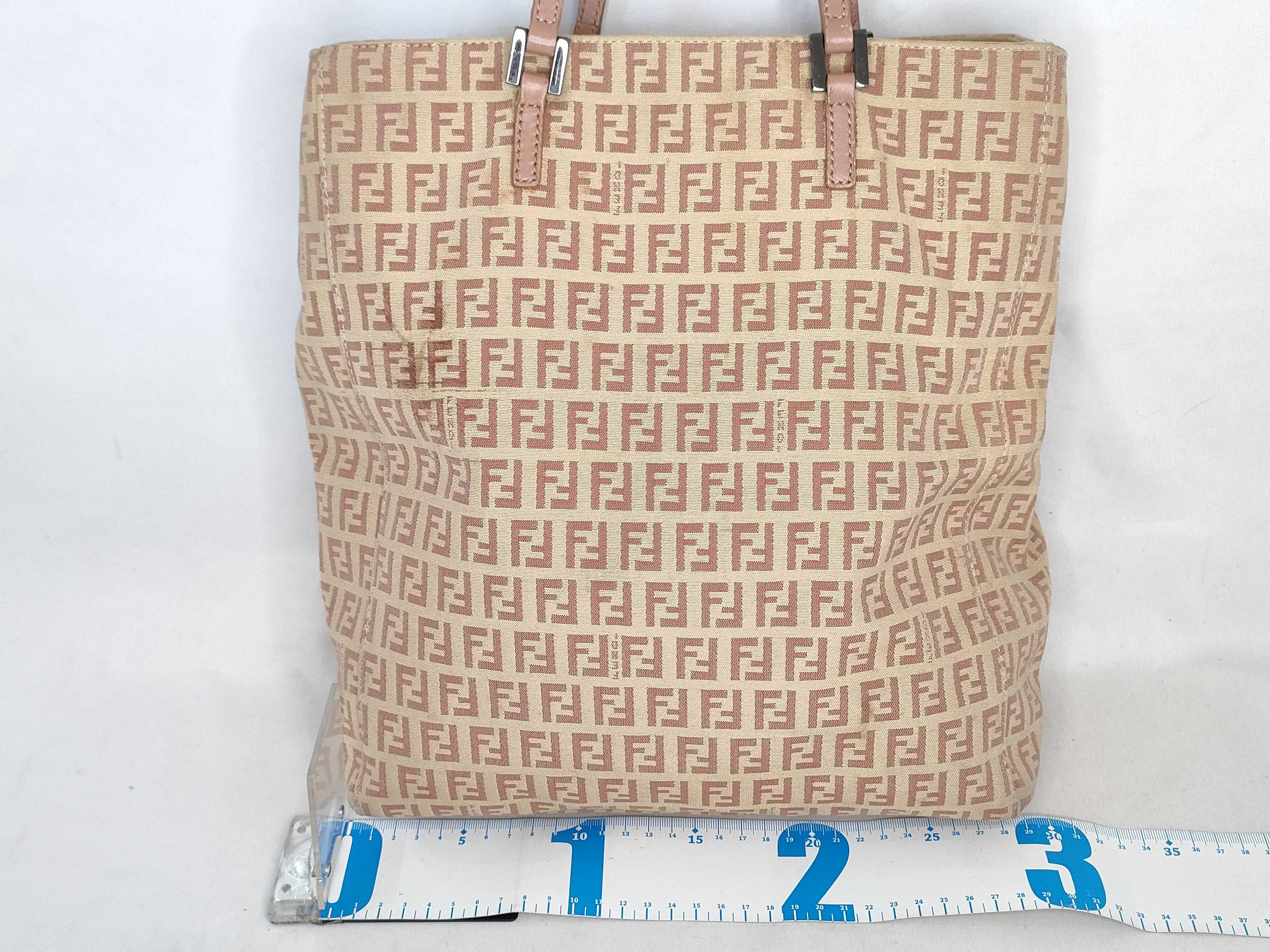 Zucchino Canvas x Leather Tote Bag 8BH067 Tote Bag — view 2