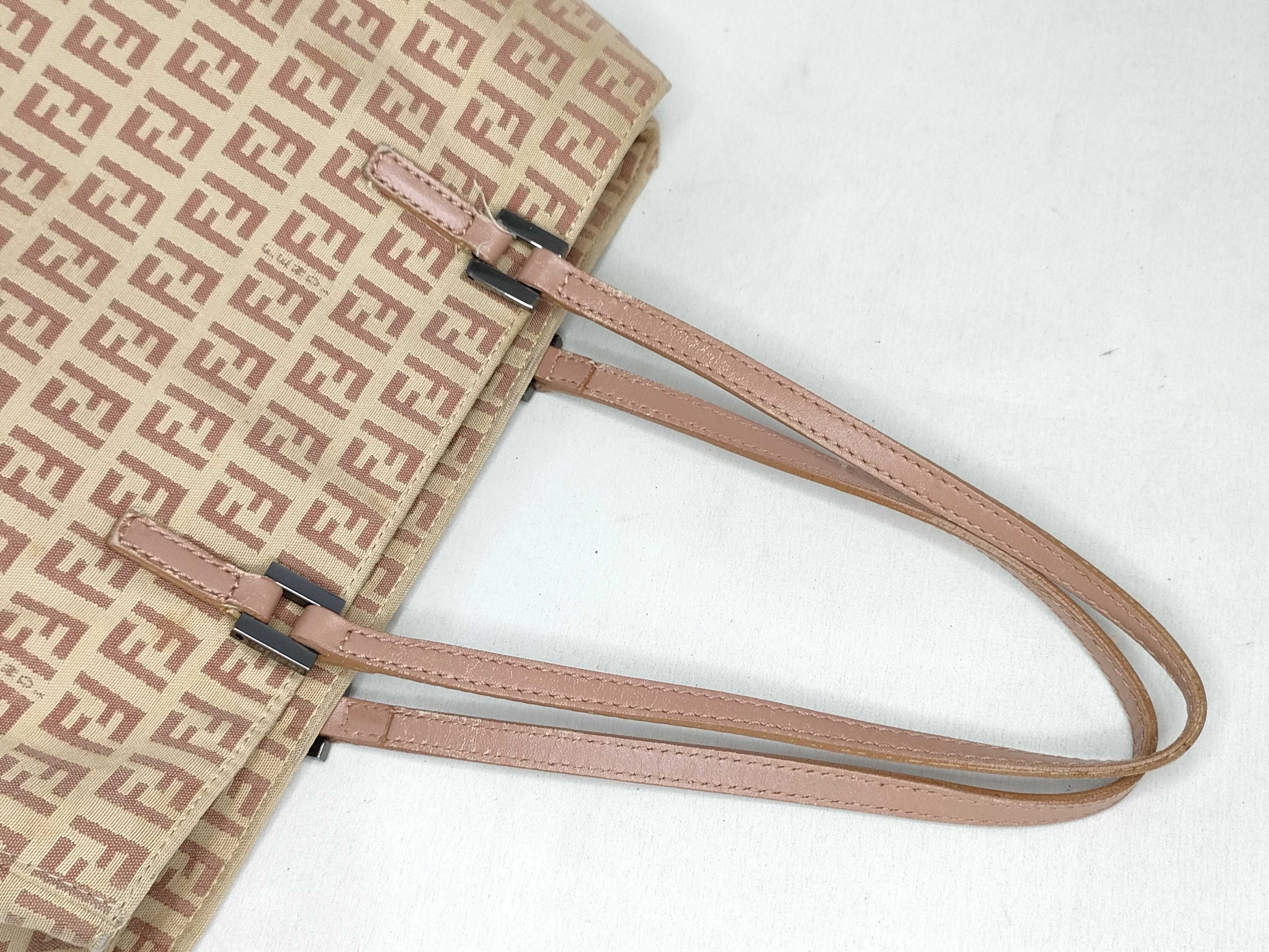 Zucchino Canvas x Leather Tote Bag 8BH067 Tote Bag — view 3