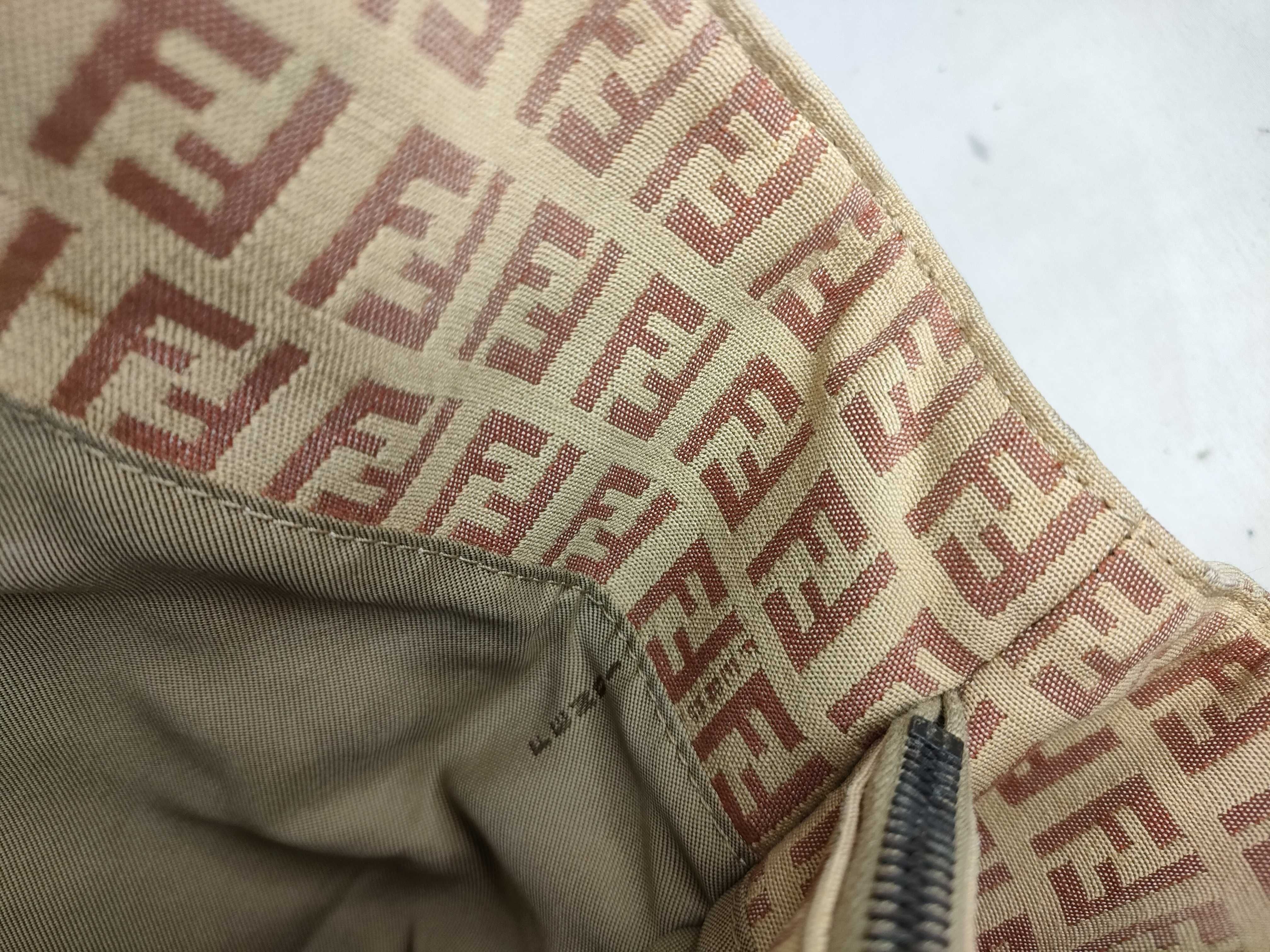 Zucchino Canvas x Leather Tote Bag 8BH067 Tote Bag — view 8