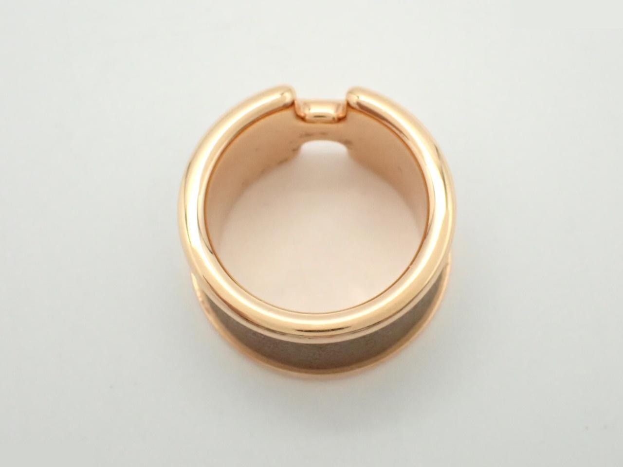 H logo ring, size #14.5 — view 3
