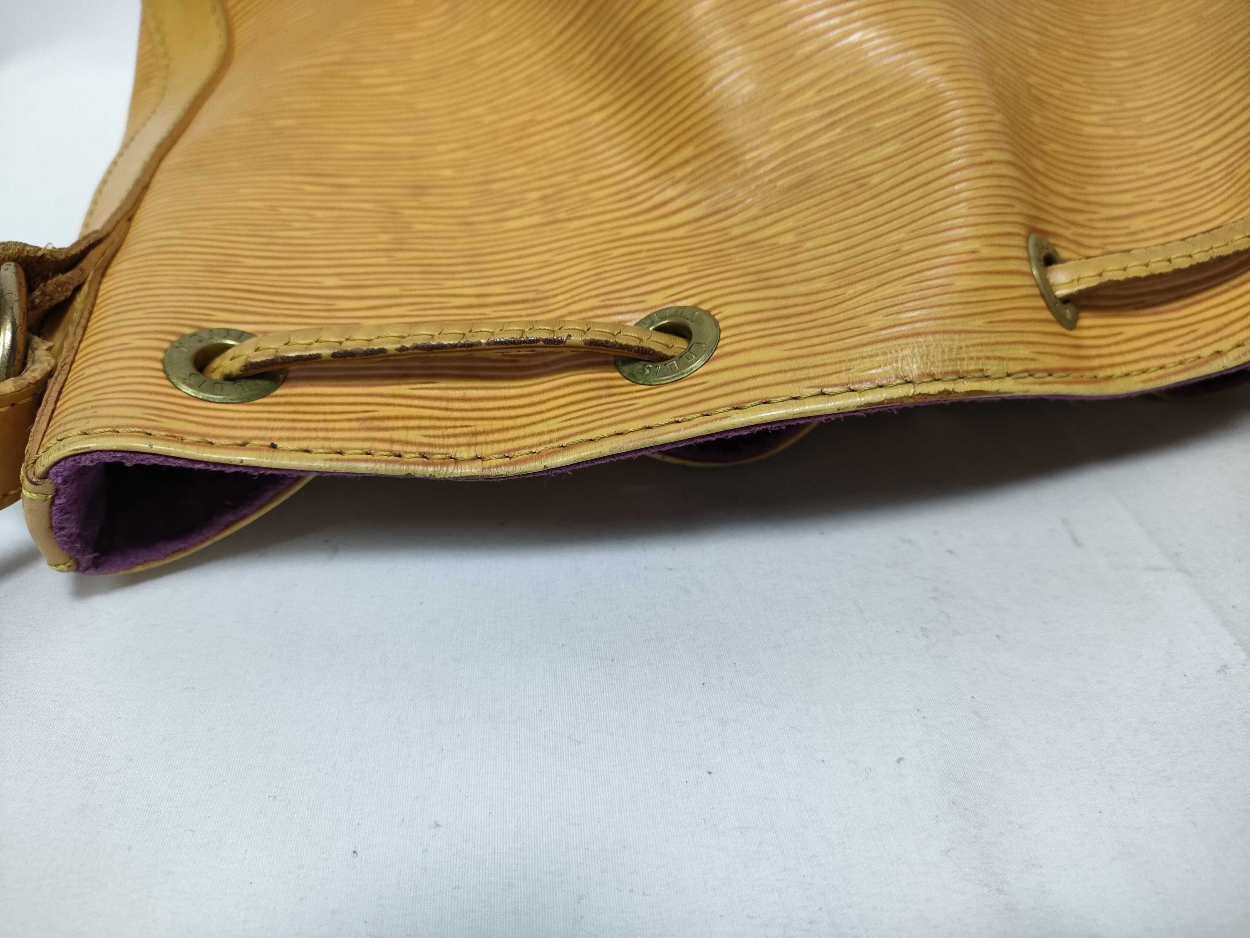 Epi Petit Noé Tassili Yellow M44009 AR0964 Shoulder Bag — view 13