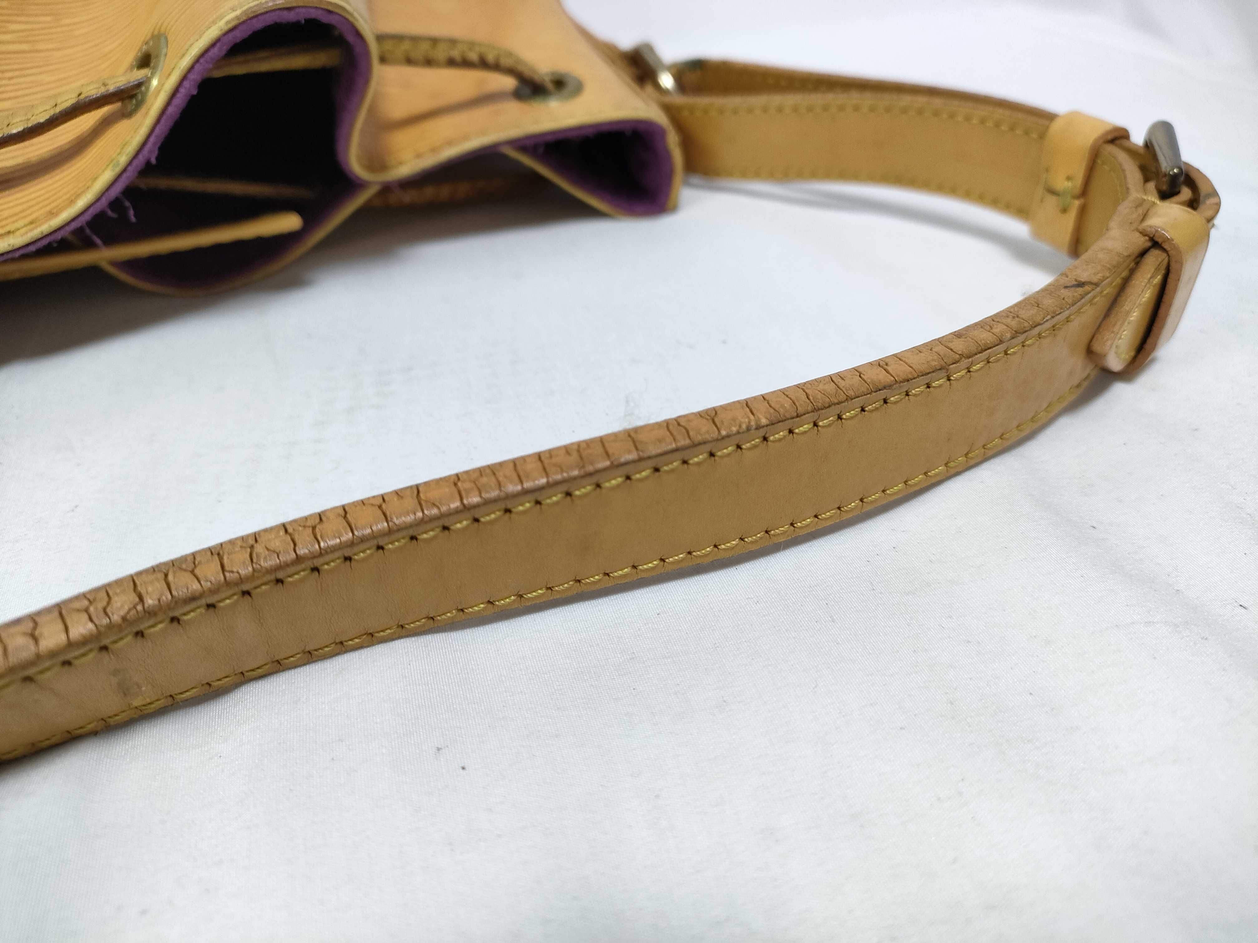 Epi Petit Noé Tassili Yellow M44009 AR0964 Shoulder Bag — view 15