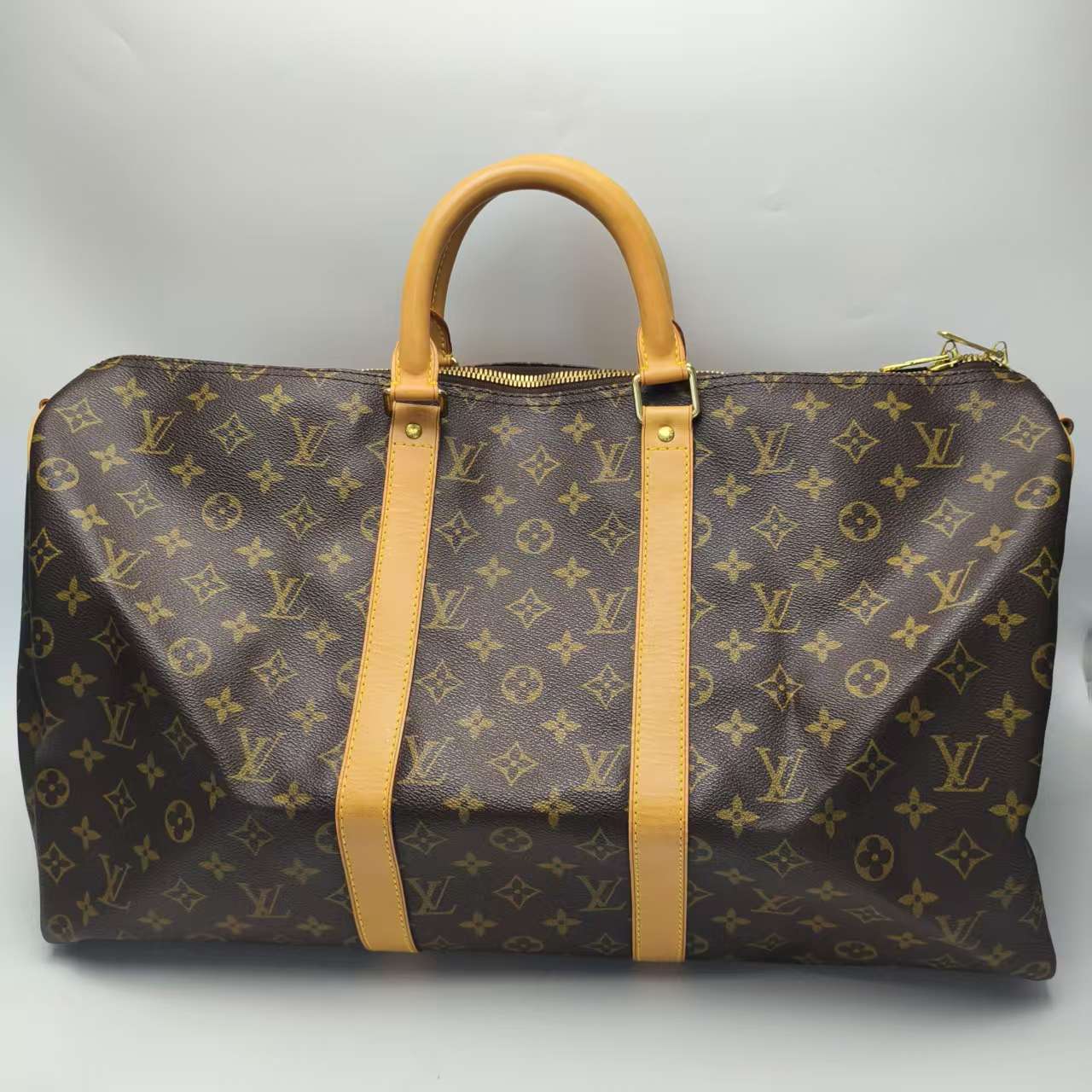 【*Shipped from: China*】LOUIS VUITTON Keepall PU Shoulder Bag — view 2