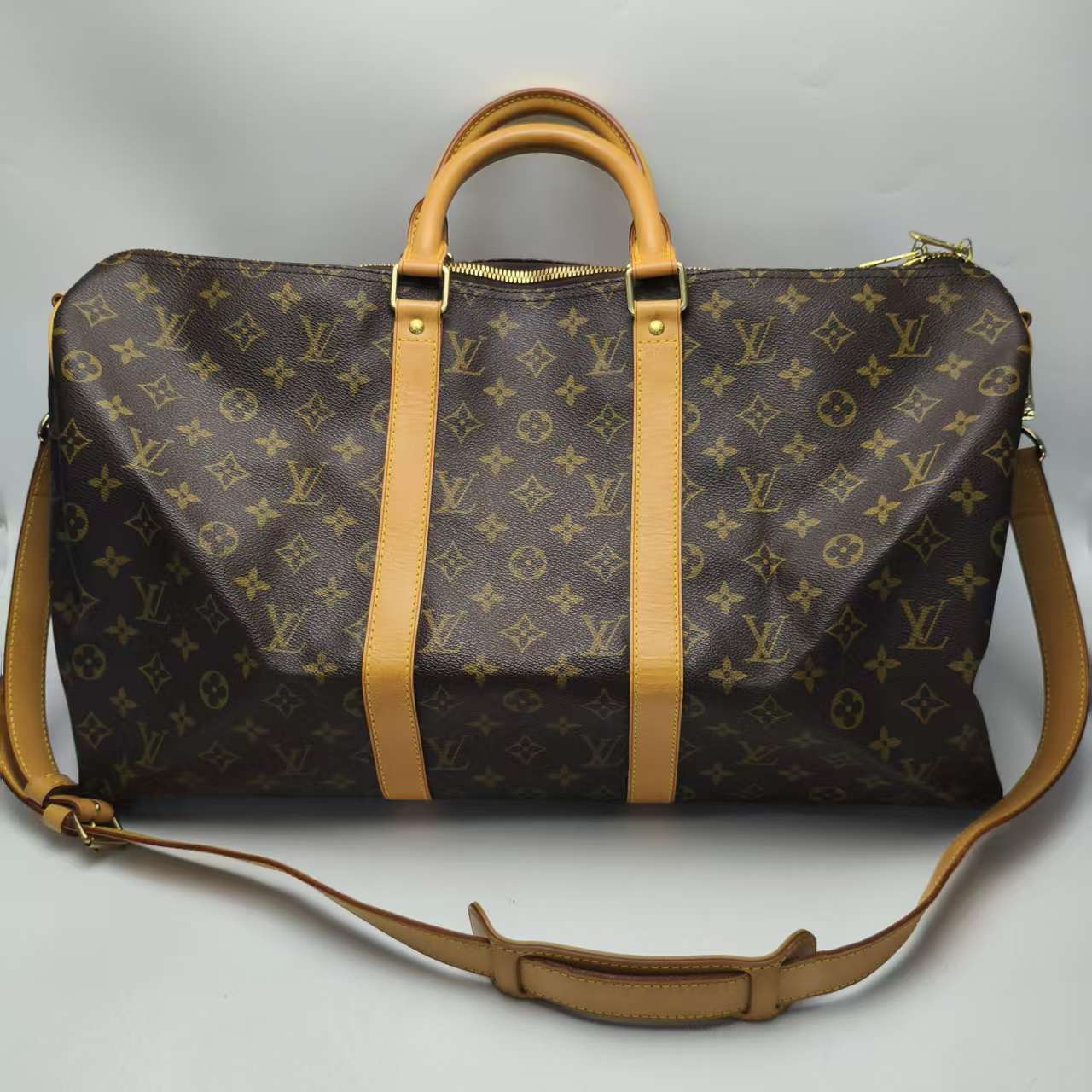 【*Shipped from: China*】LOUIS VUITTON Keepall PU Shoulder Bag — view 3