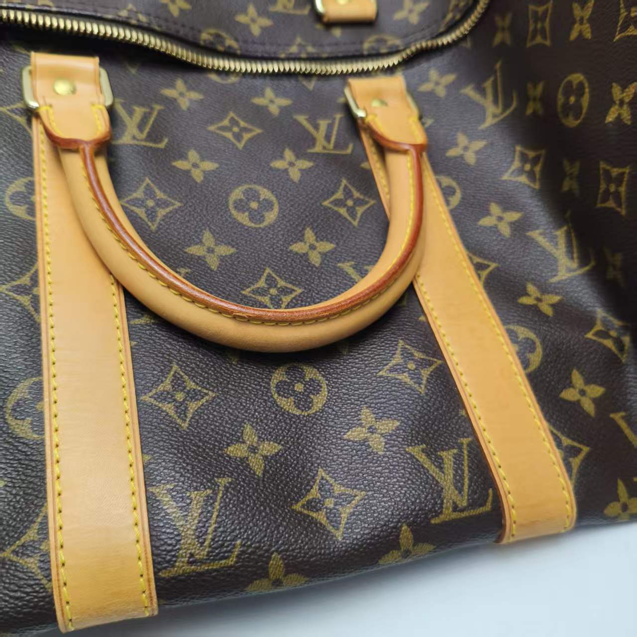 【*Shipped from: China*】LOUIS VUITTON Keepall PU Shoulder Bag — view 8