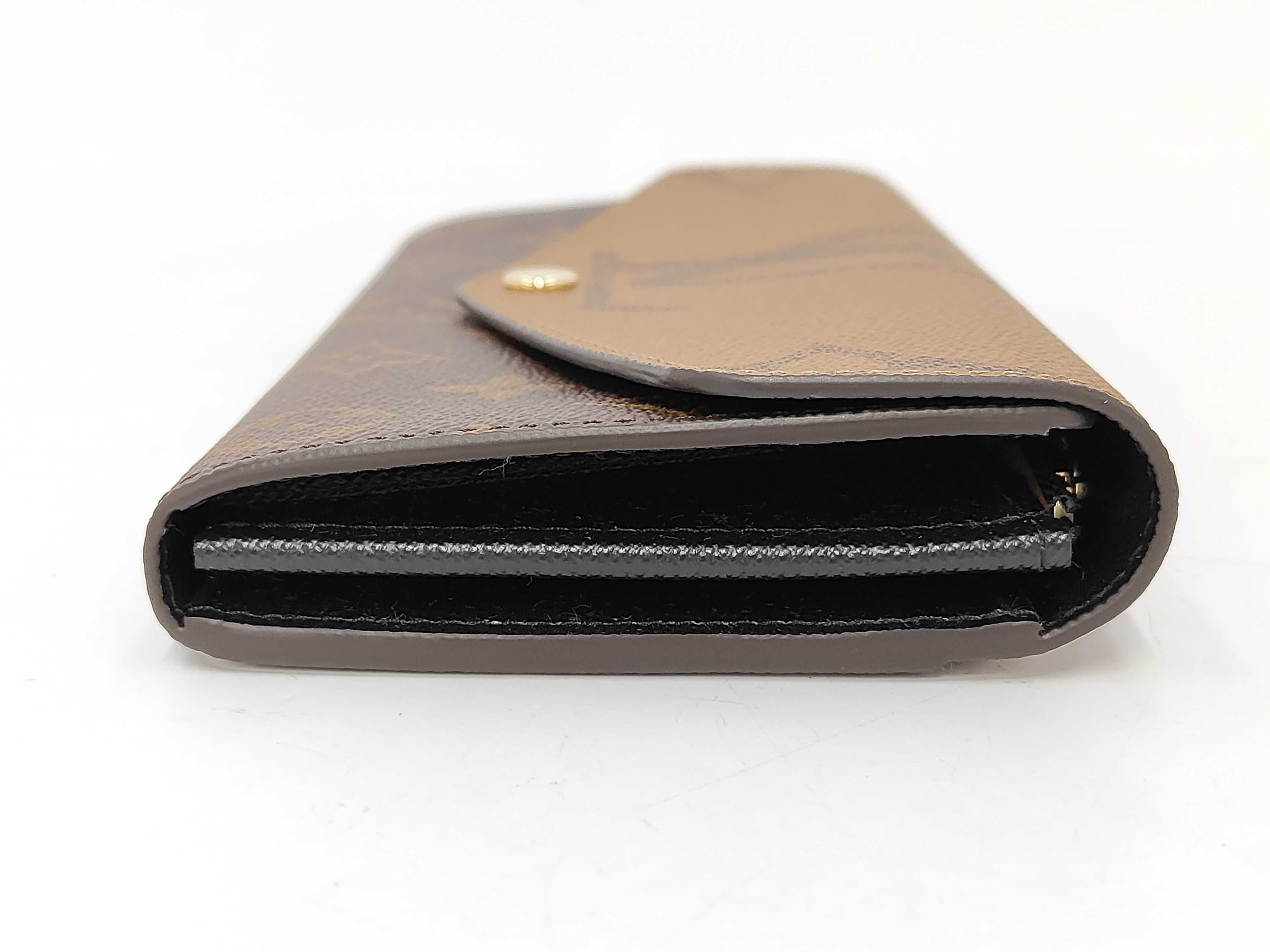 Monogram Louis Vuitton Giant Reverse Portefeuille Sarah IC Chip Wallet — view 4