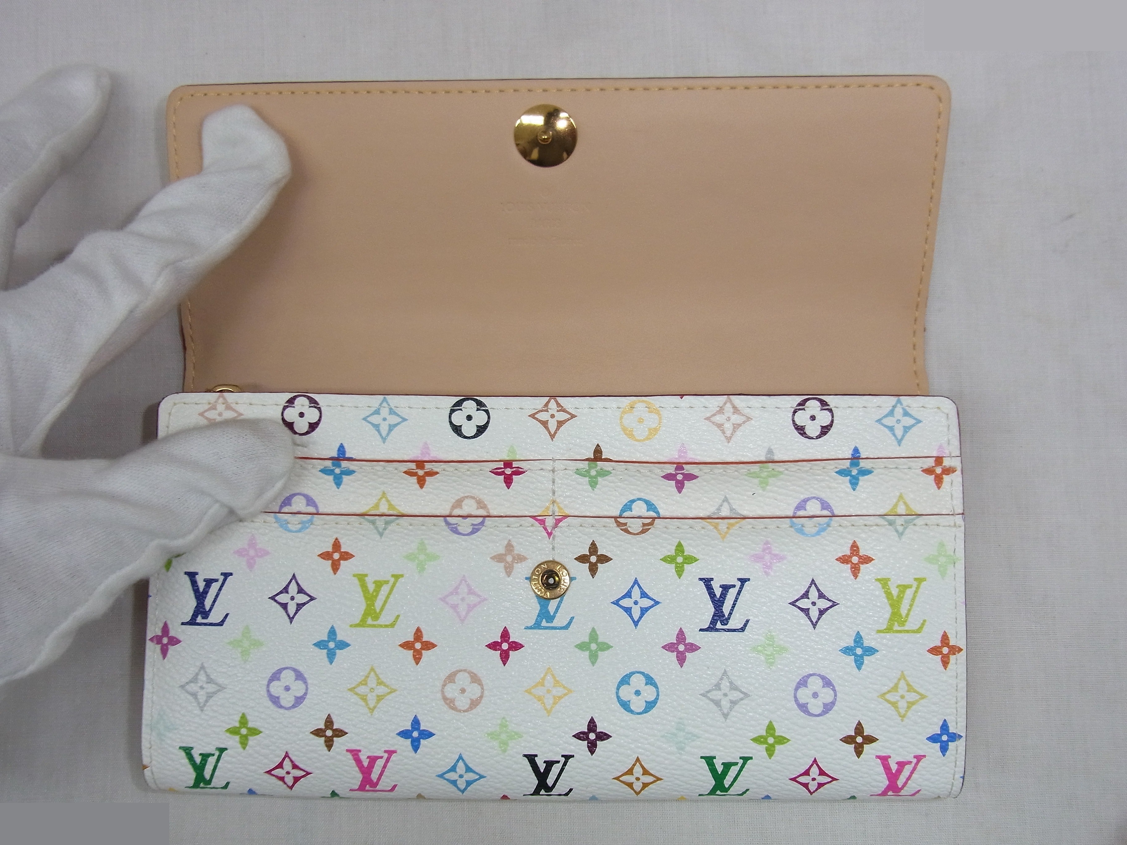 Portefeuille Sarah Bron Fig — view 4