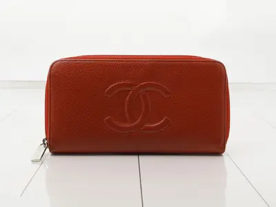 Round zipper long wallet, item number 22