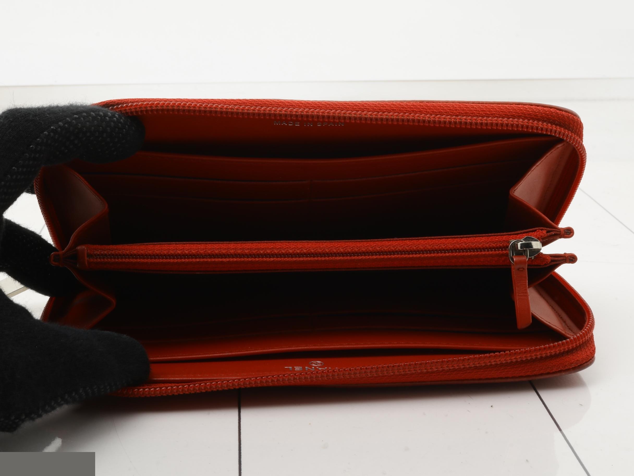 Round zipper long wallet, item number 22 — view 4