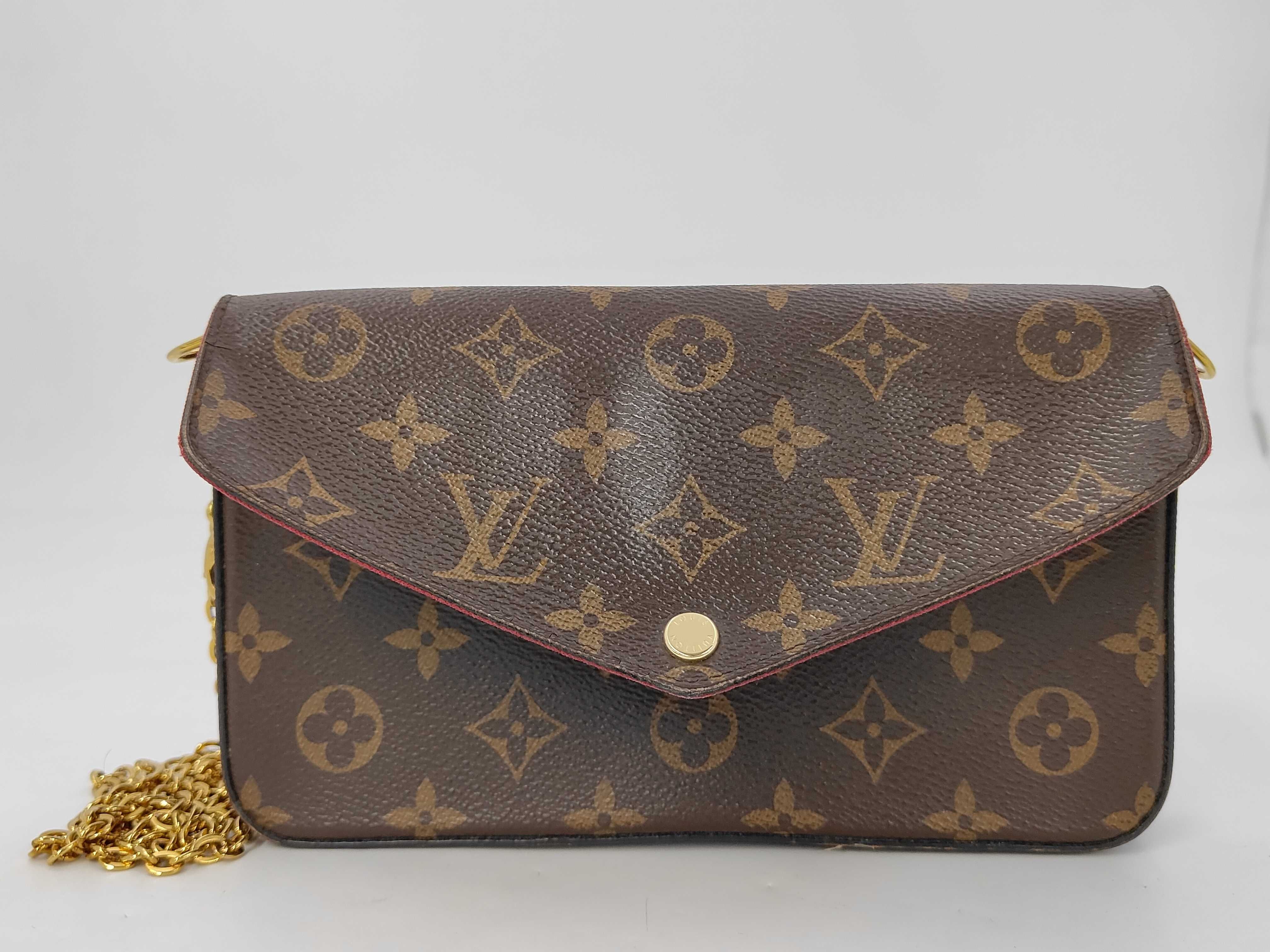 Monogram Pochette Felicie Shoulder Bag