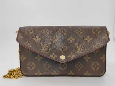 Monogram Pochette Felicie Shoulder Bag