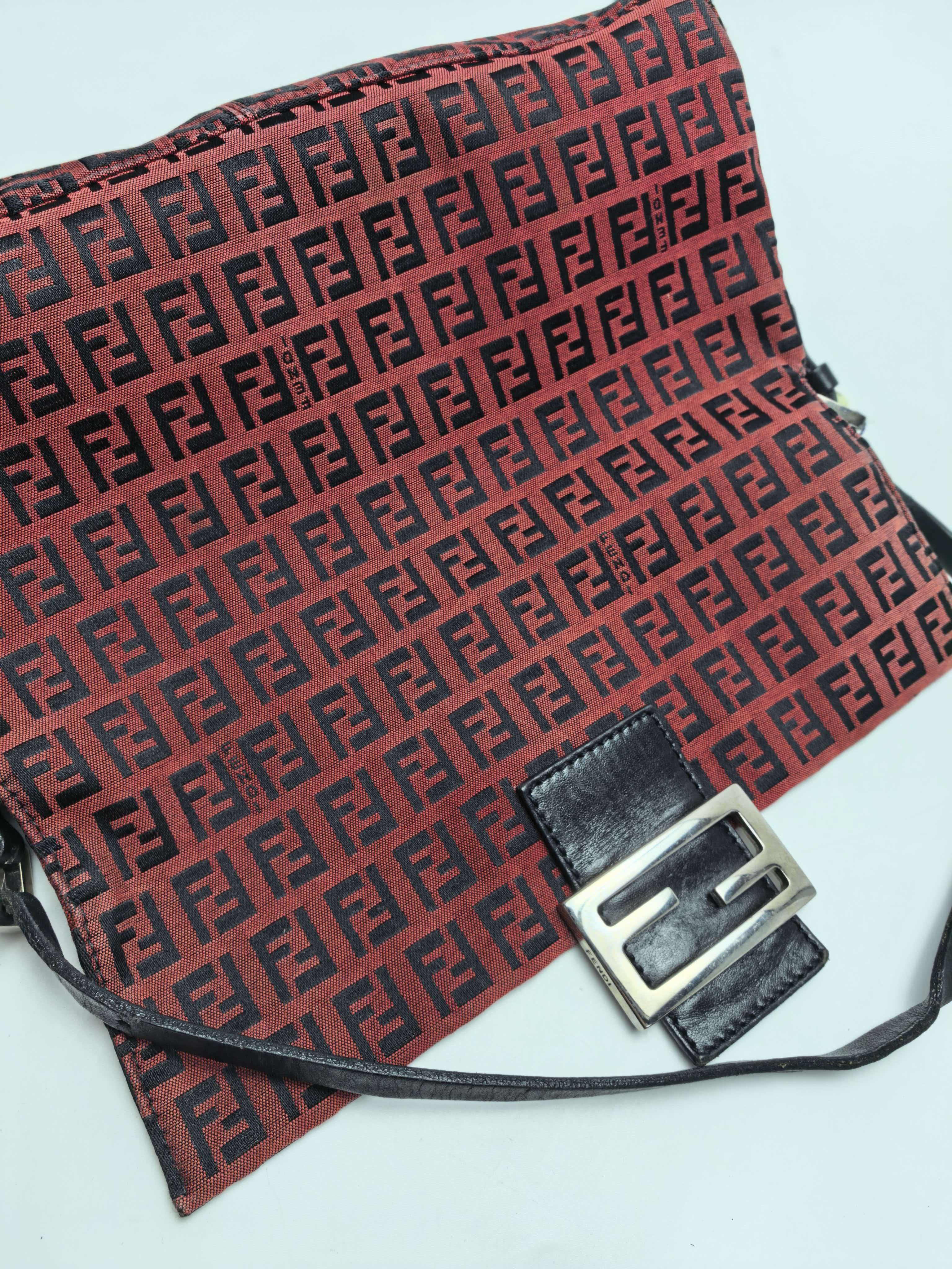 【*Shipped from: China*】FENDI Baguette Canvas Handbag — view 10