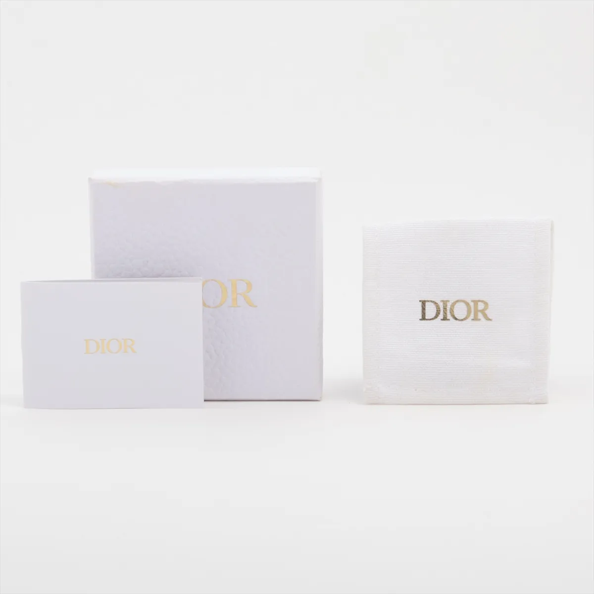 Petit CD bracelet, gold-plated with rhinestones. Shows signs of wear, — view 6