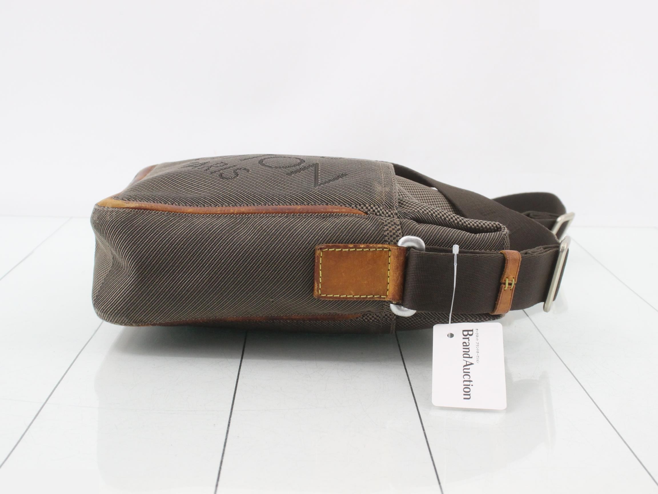 M93040 Damier Jouan Citadin Terre Shoulder Bag — view 3
