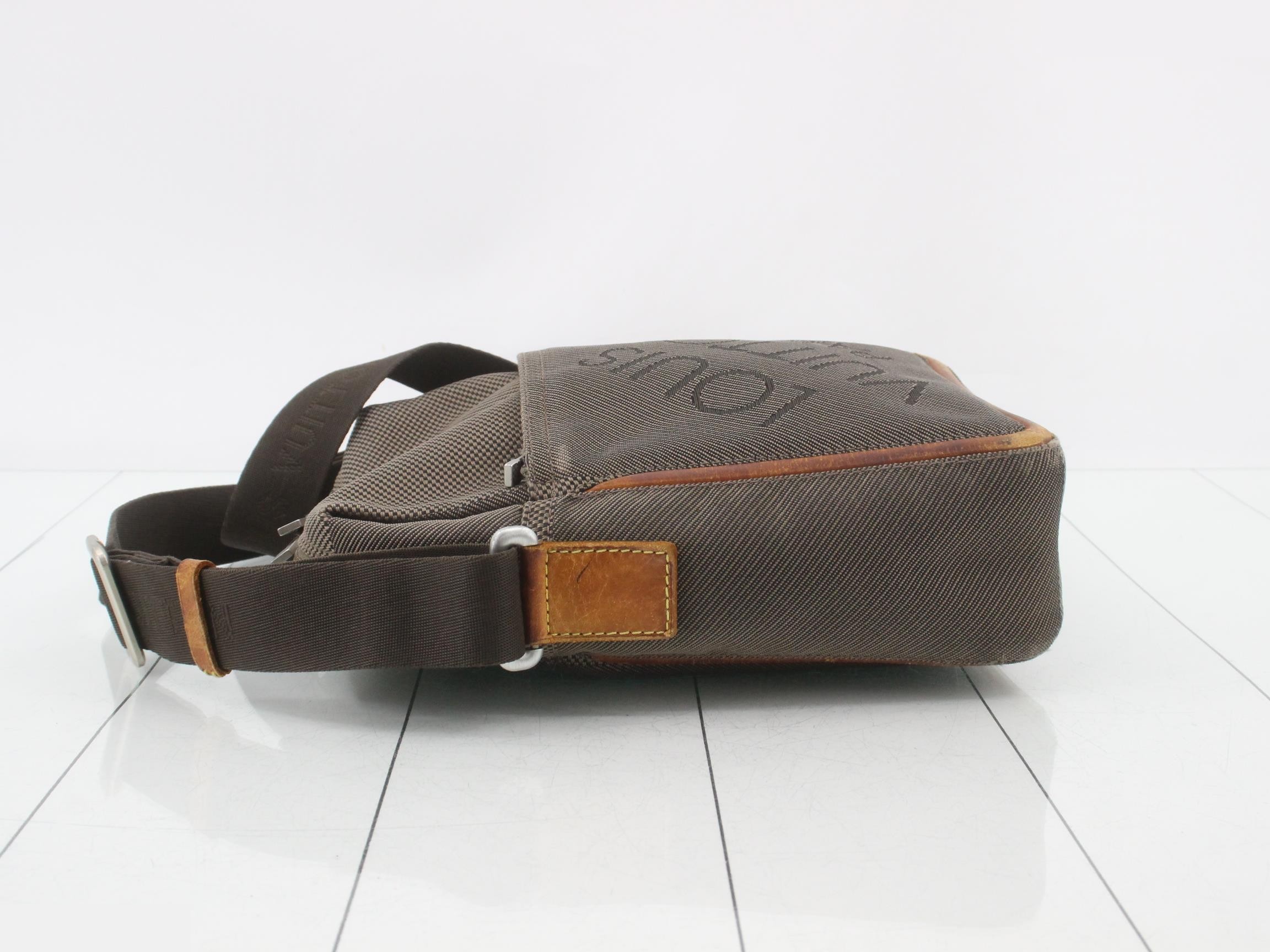 M93040 Damier Jouan Citadin Terre Shoulder Bag — view 4