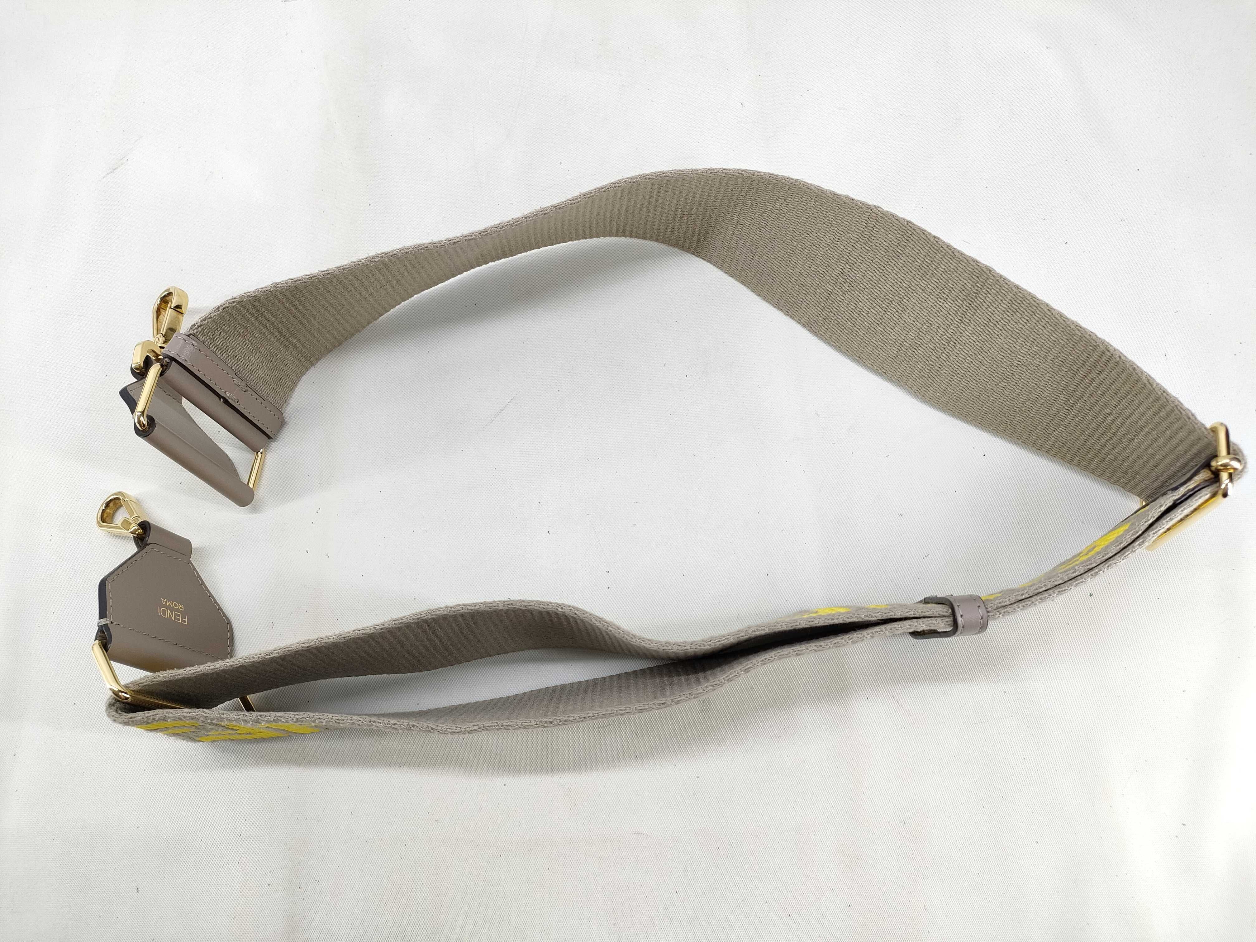 Strap You Zucca Pattern Yellow Belt — view 2