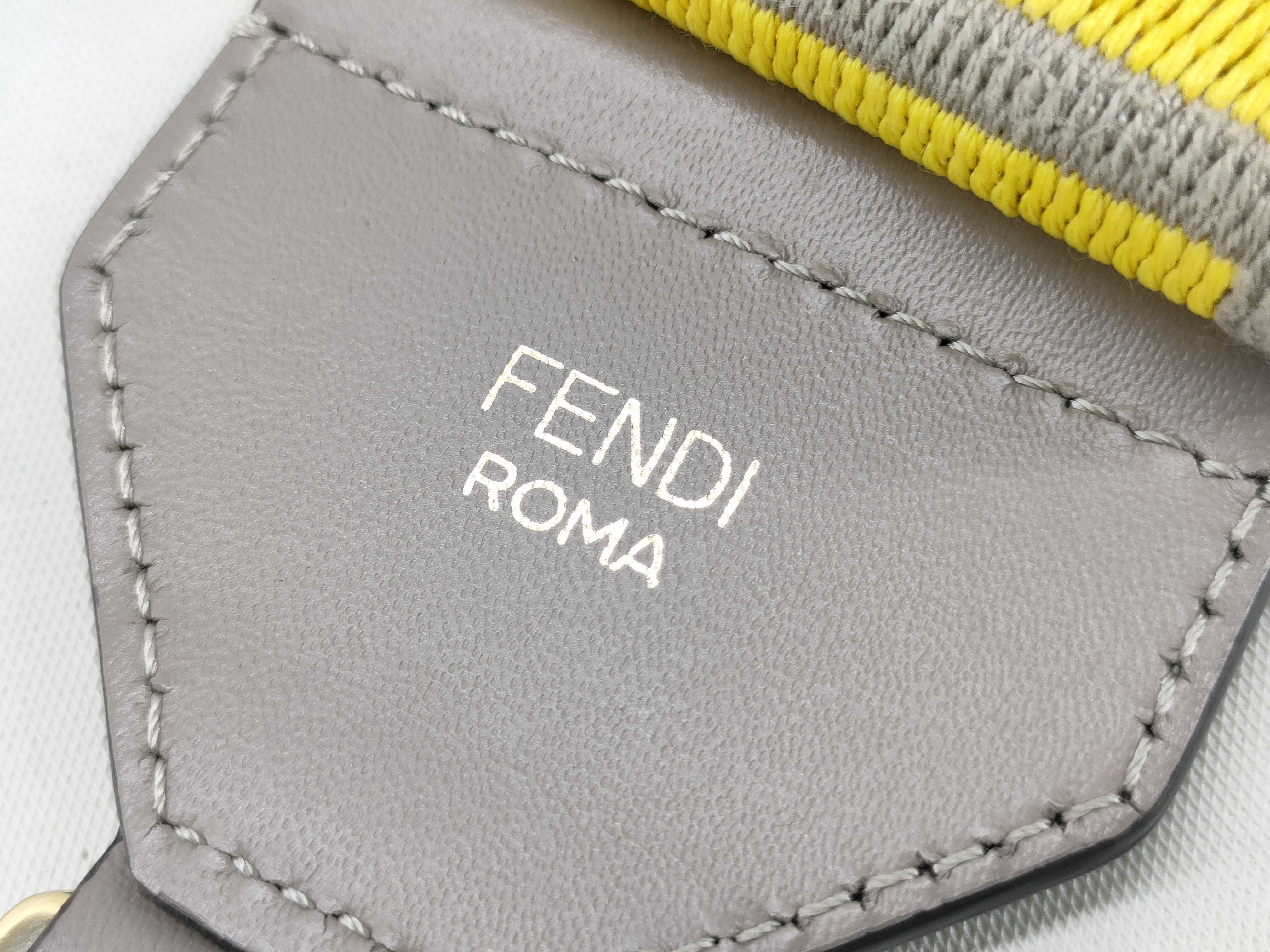 Strap You Zucca Pattern Yellow Belt — view 4