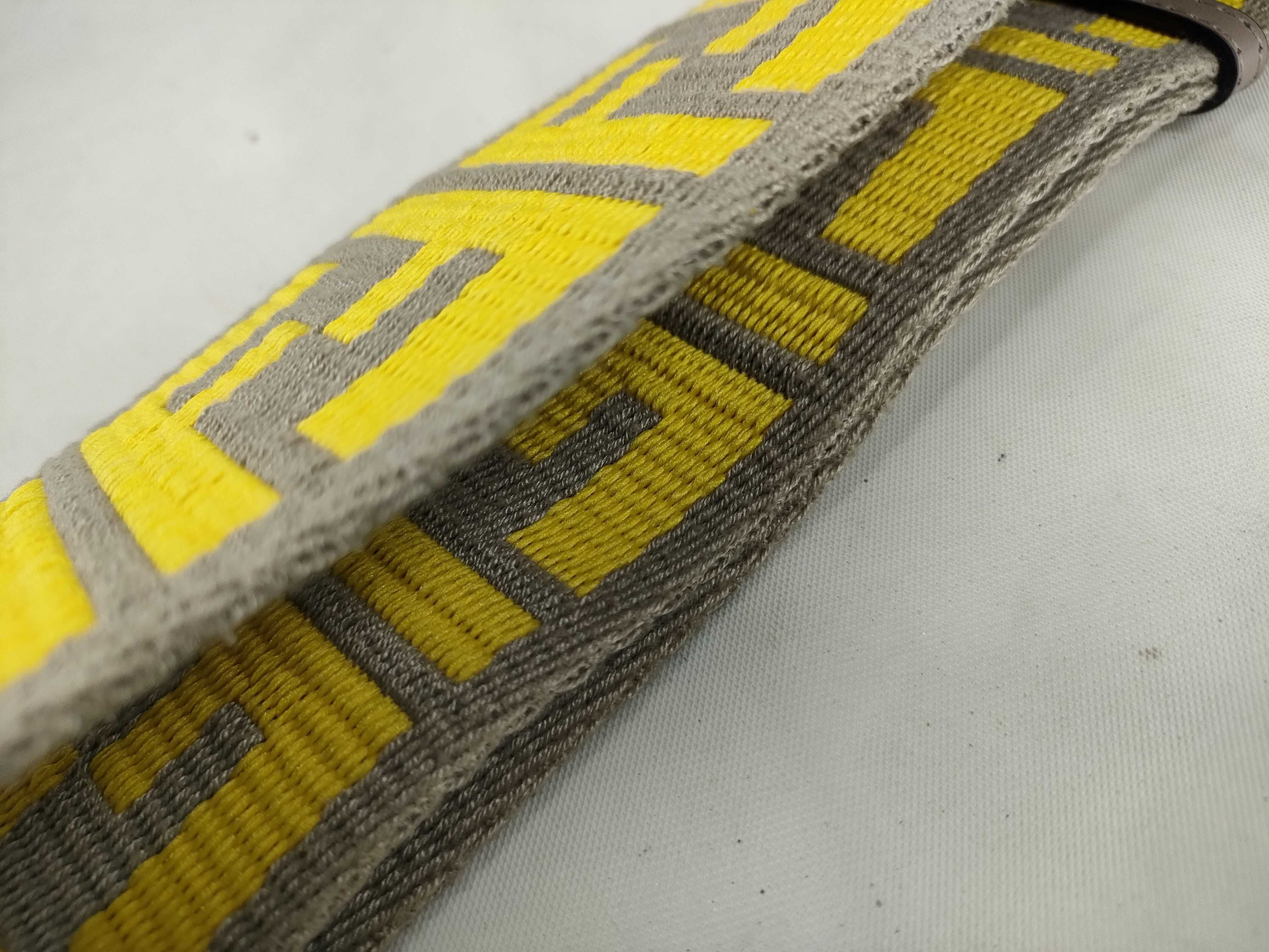 Strap You Zucca Pattern Yellow Belt — view 6