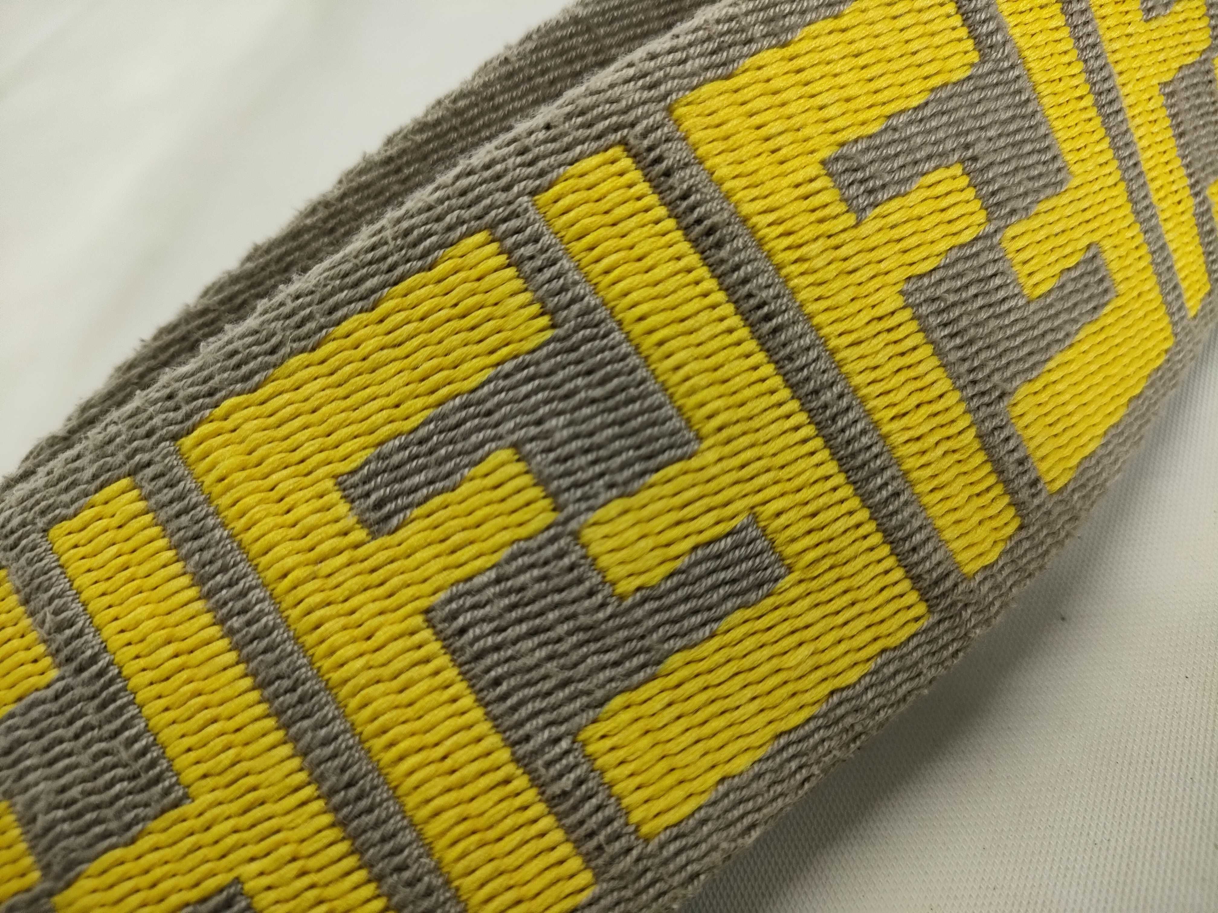Strap You Zucca Pattern Yellow Belt — view 8