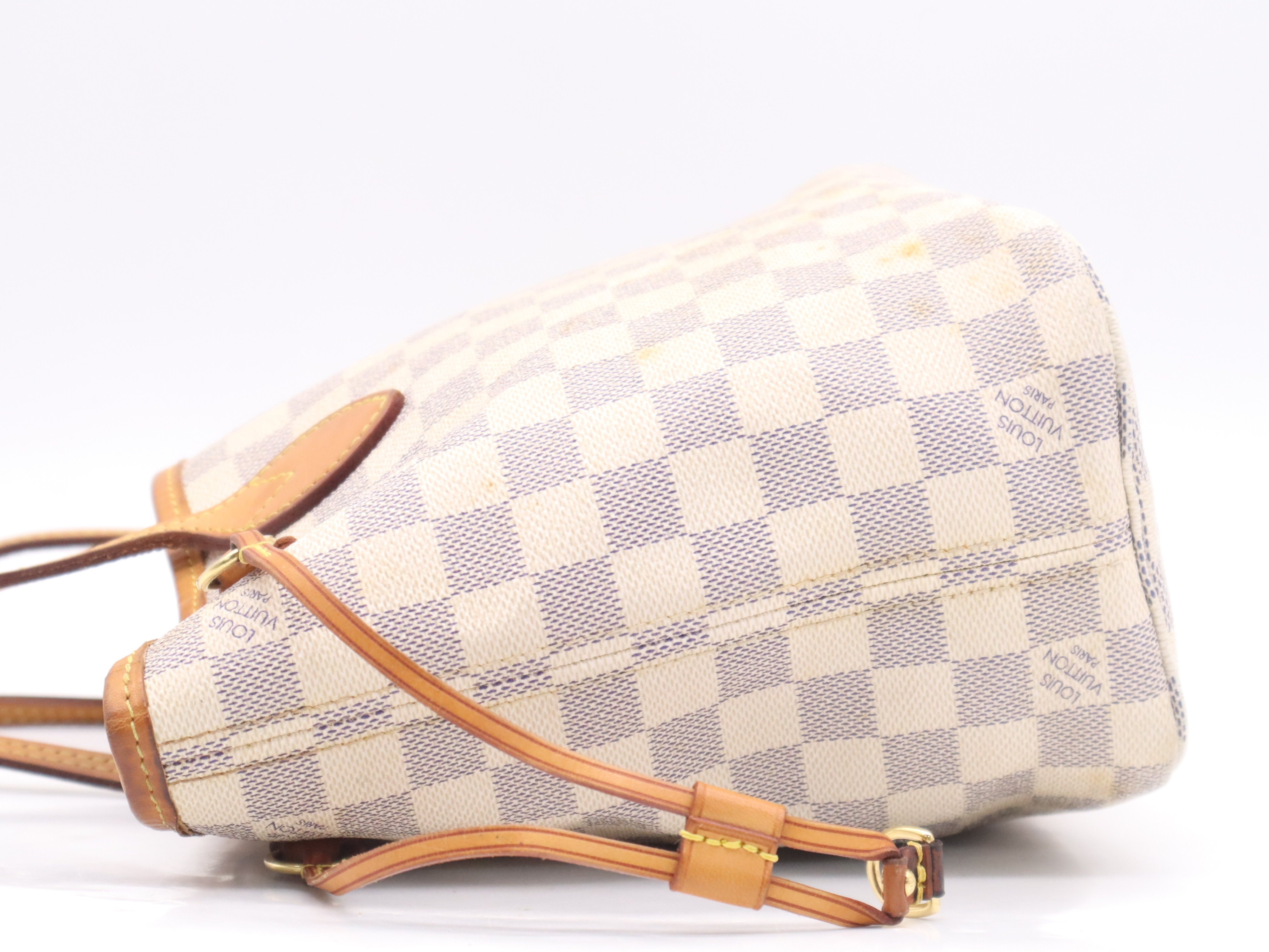 N51110 Azur Neverfull PM (Old Model) Tote Bag — view 3
