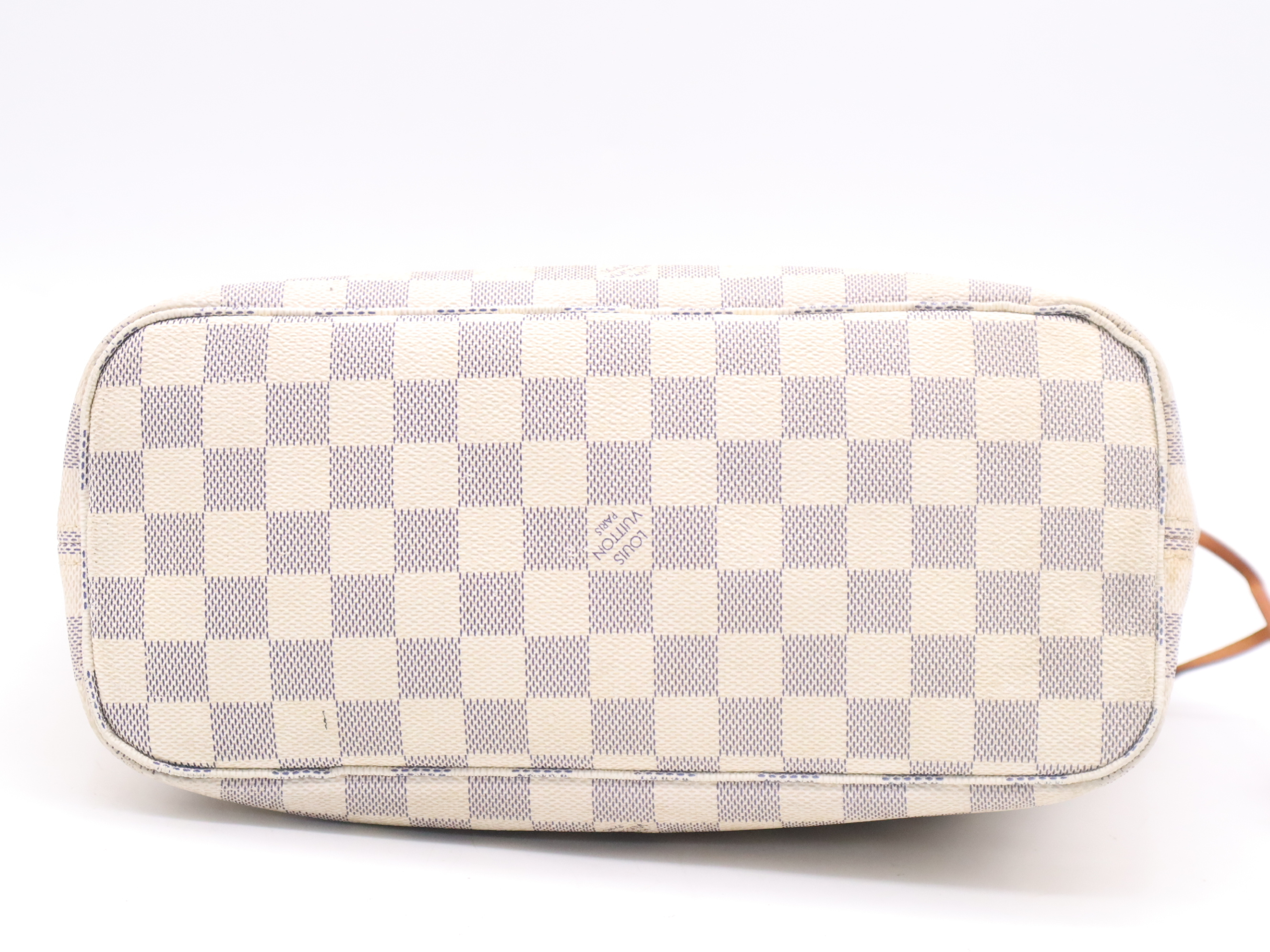 N51110 Azur Neverfull PM (Old Model) Tote Bag — view 4