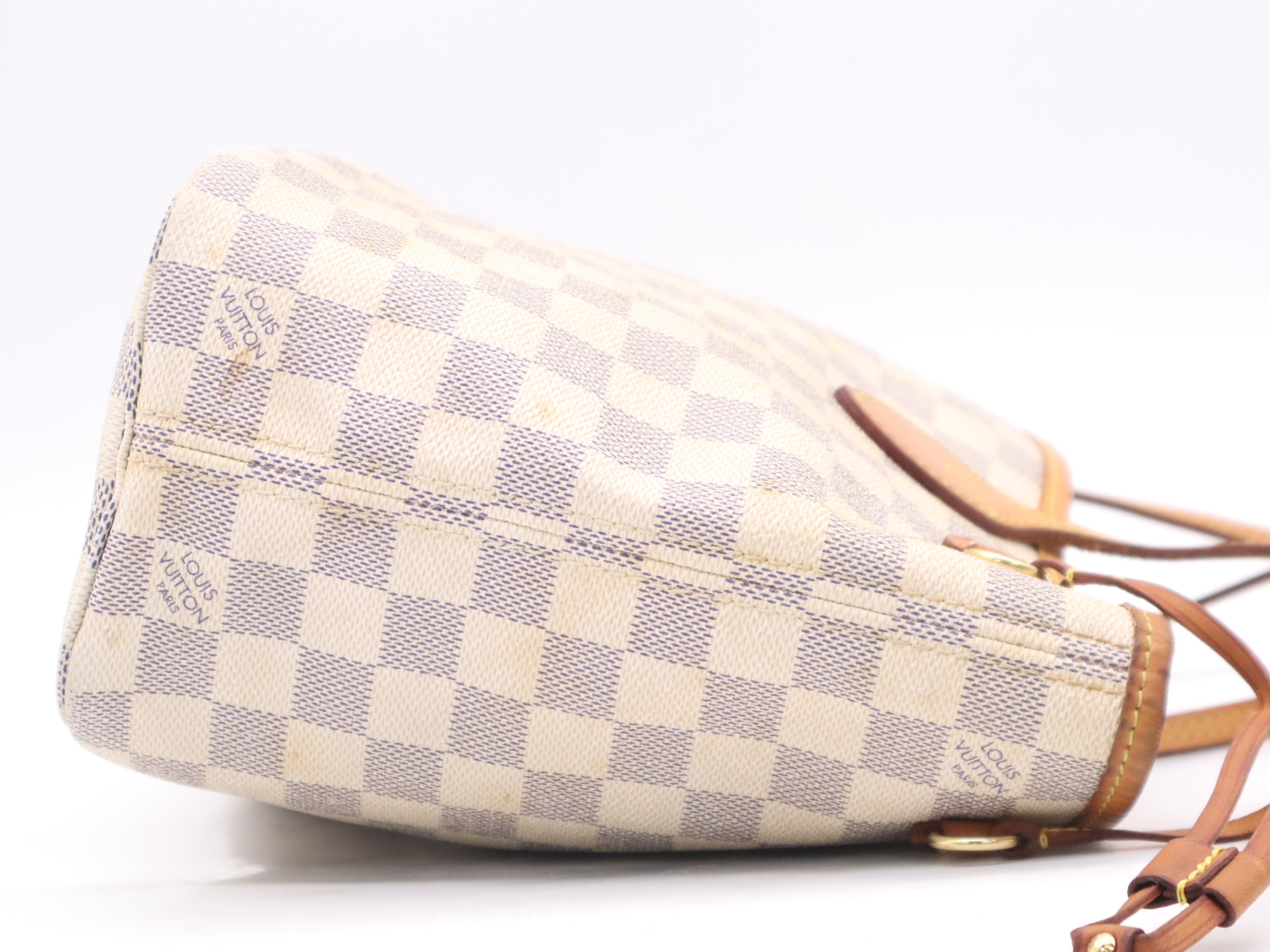 N51110 Azur Neverfull PM (Old Model) Tote Bag — view 5