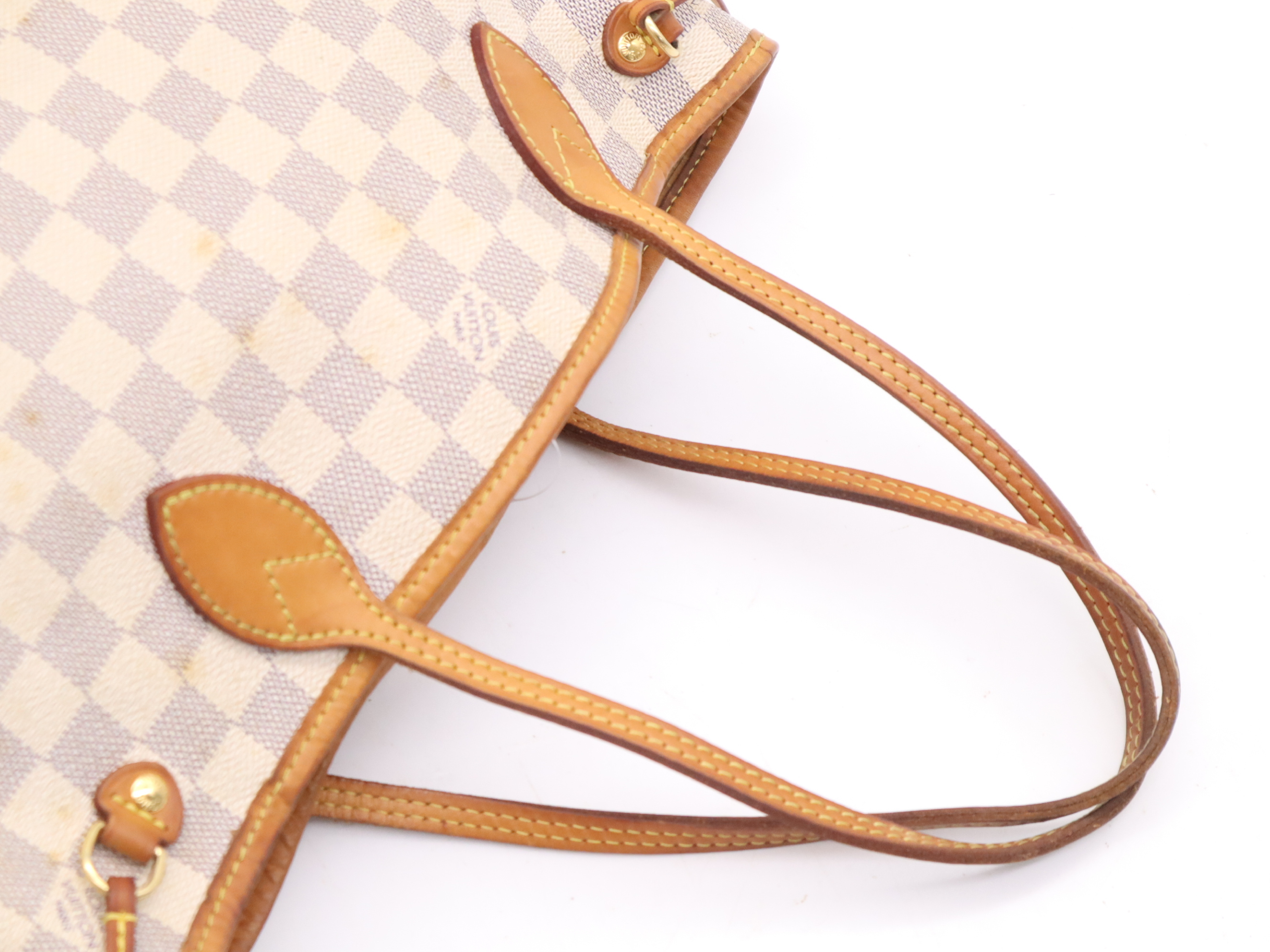 N51110 Azur Neverfull PM (Old Model) Tote Bag — view 6