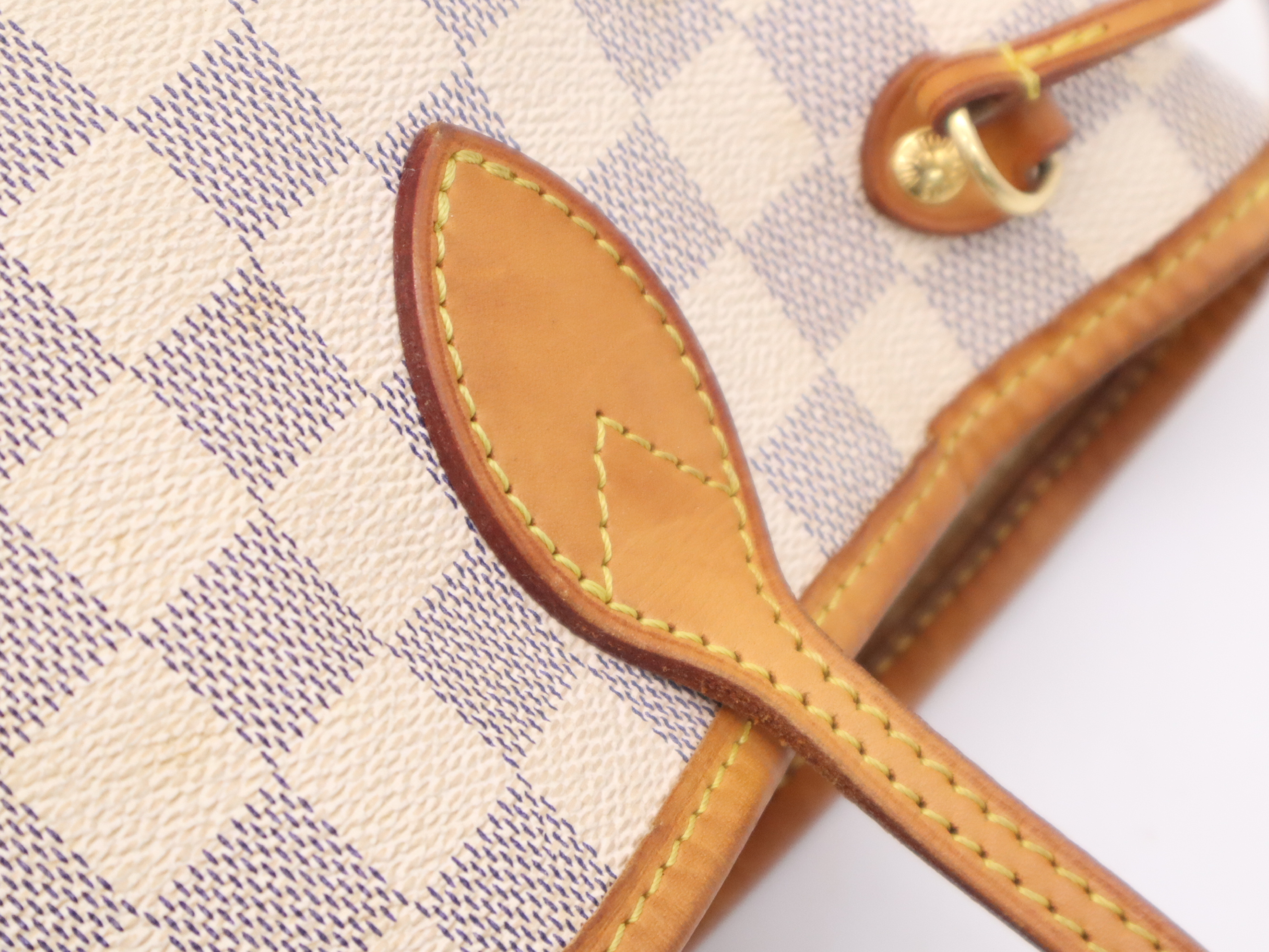 N51110 Azur Neverfull PM (Old Model) Tote Bag — view 8
