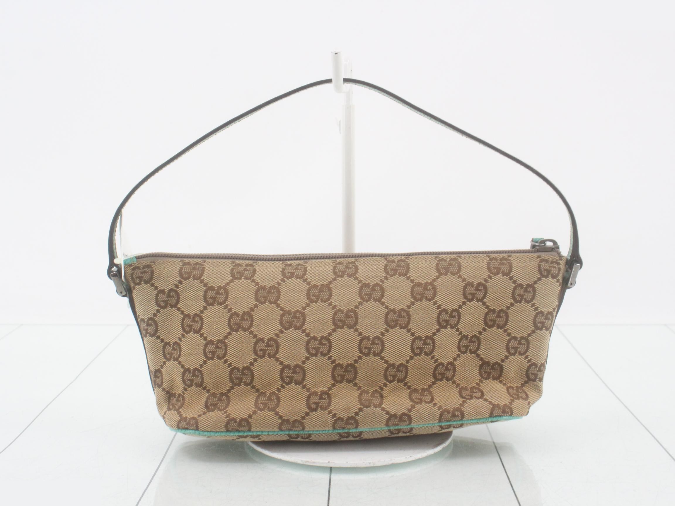 GG Canvas (Bag) / Pouch - Turquoise Blue — view 2