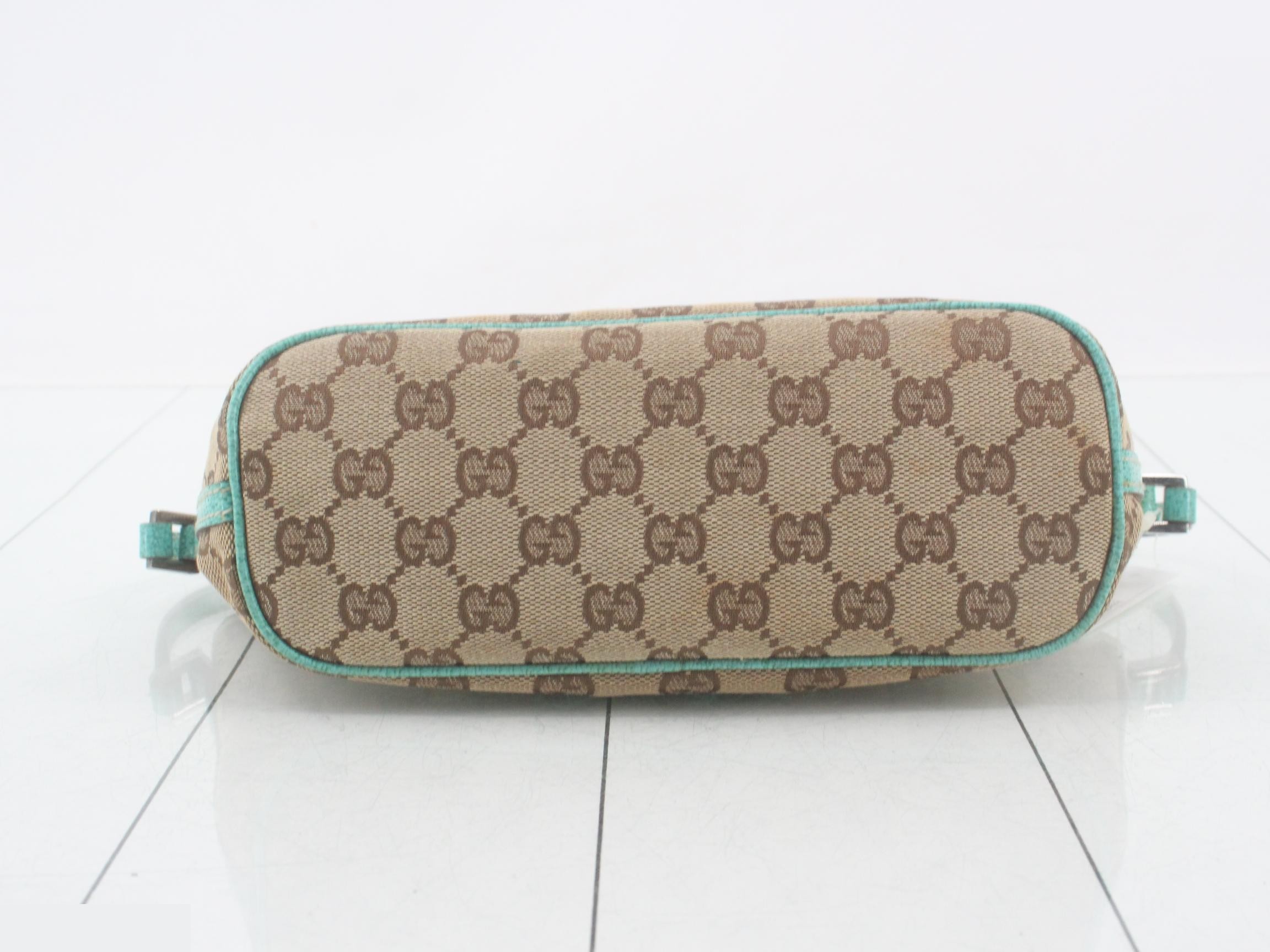 GG Canvas (Bag) / Pouch - Turquoise Blue — view 3