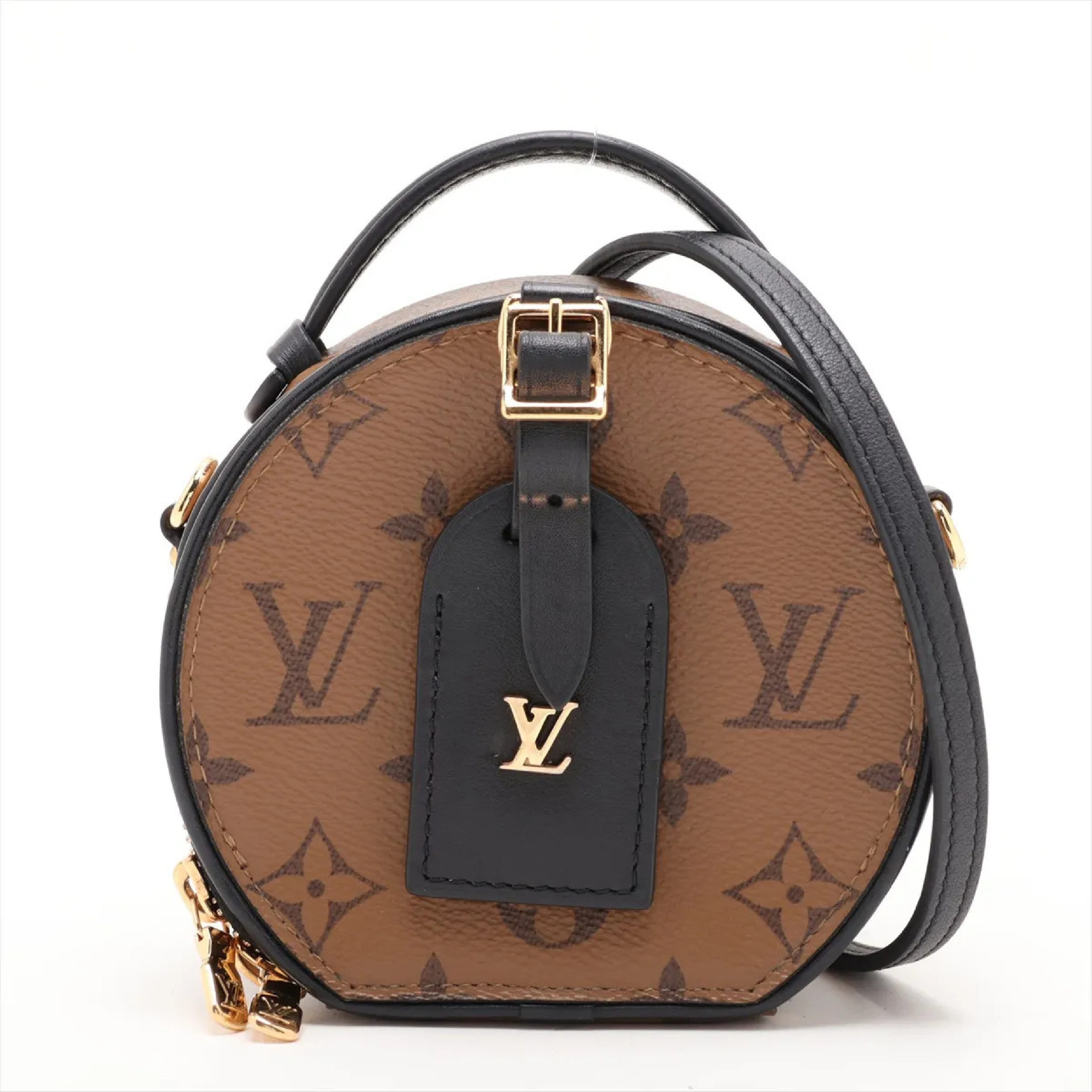 Monogram Reverse Boite Chapeau M68276 RFID detected shoulder bag