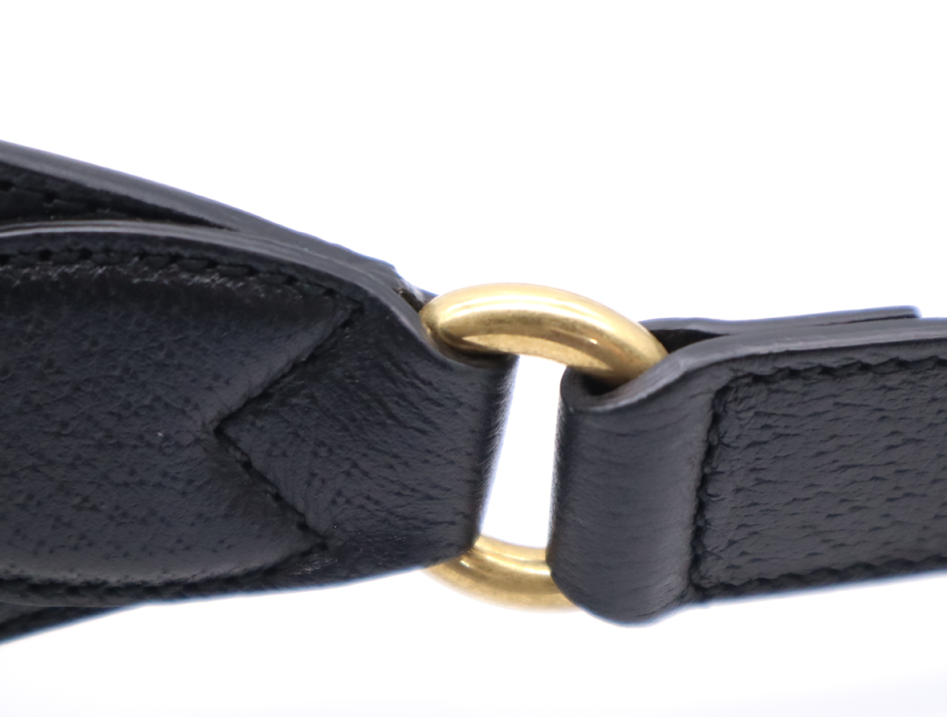 722141 Leather Gucci x Adidas Body Bag Black Shoulder Bag — view 8