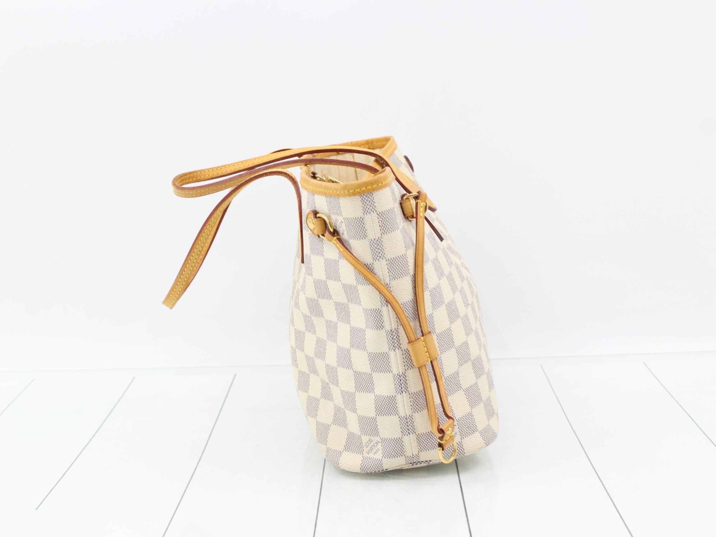 Neverfull Damier Azur handbag — view 4