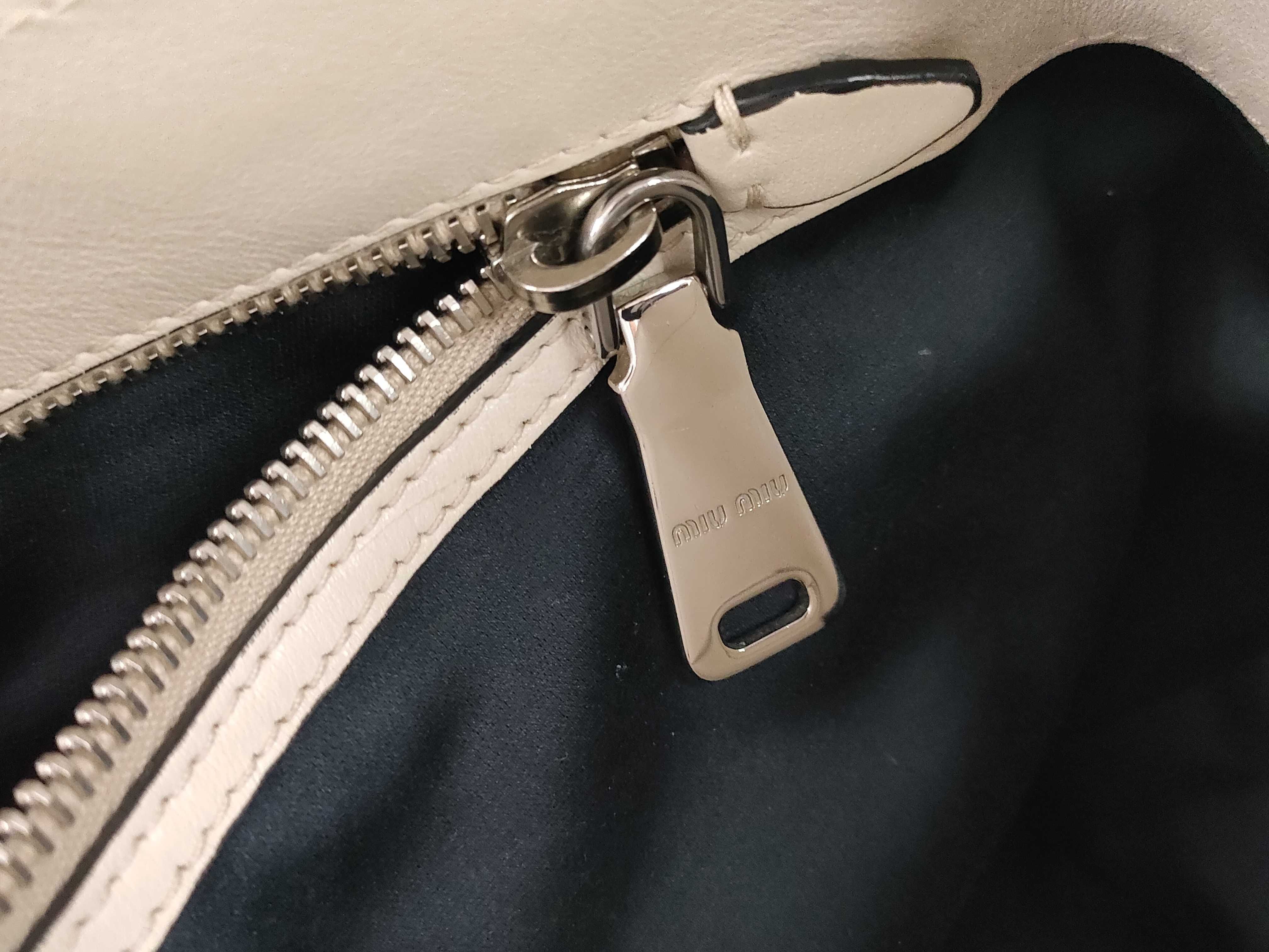 Leather Tote Bag, White Tote Bag — view 12