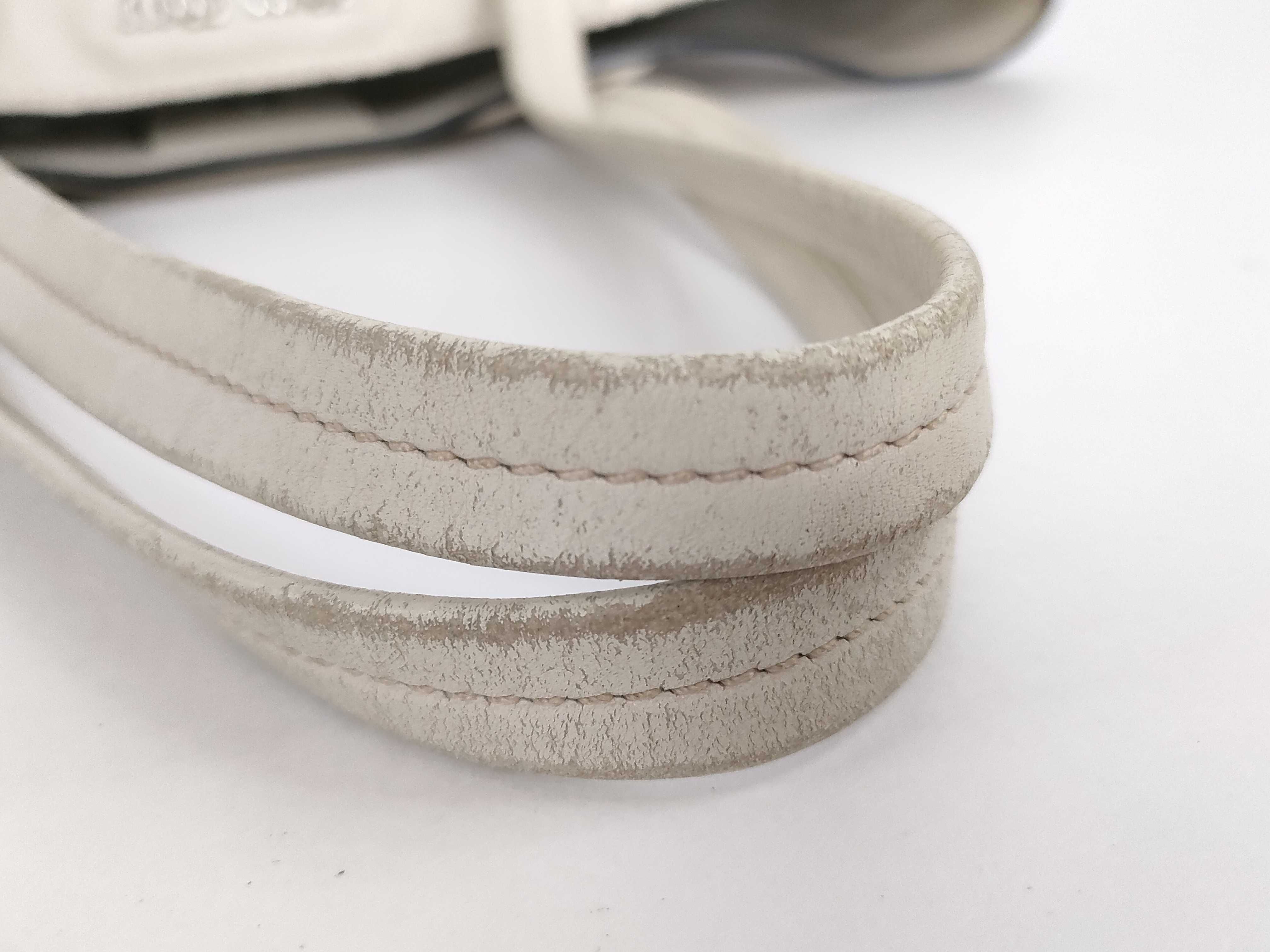 Leather Tote Bag, White Tote Bag — view 4