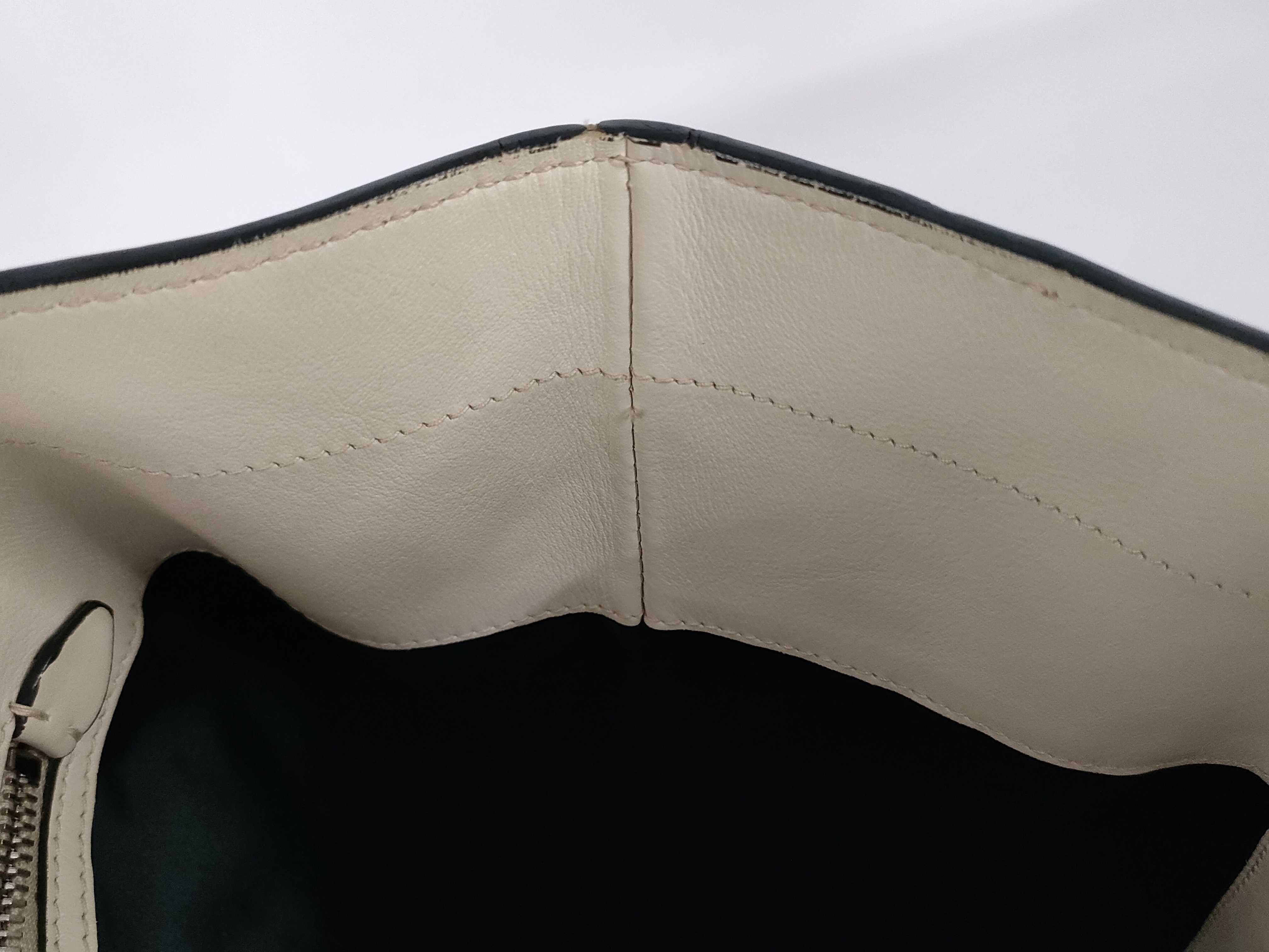 Leather Tote Bag, White Tote Bag — view 9