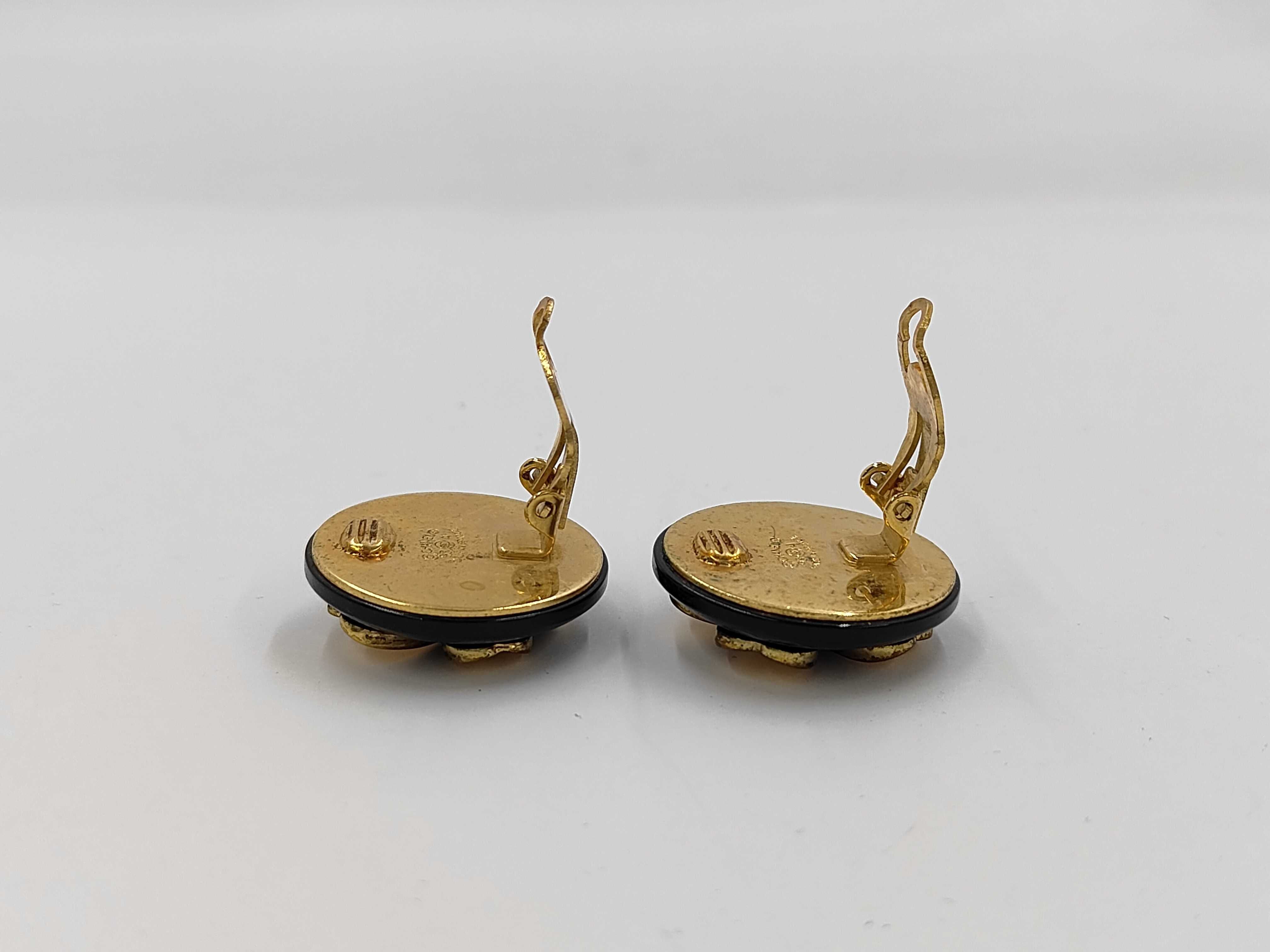 brand jewelry earrings, clover design, size 93A. — view 2