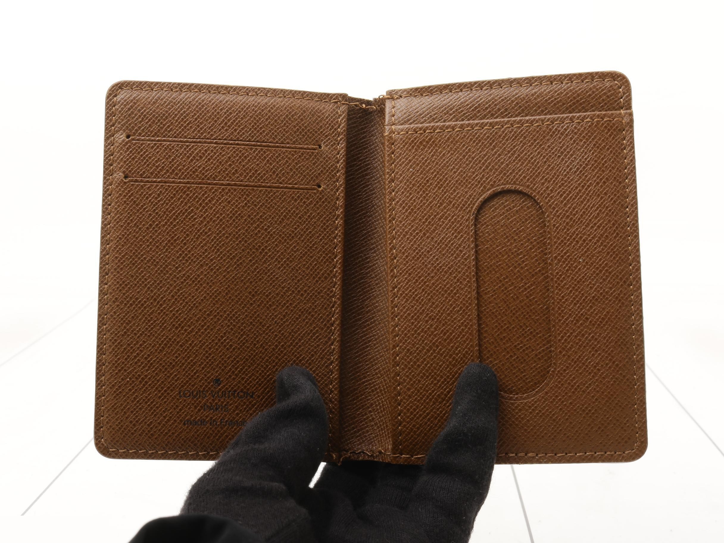 M66541 Porte Carte Pass Vertical Card Case Monogram — view 4