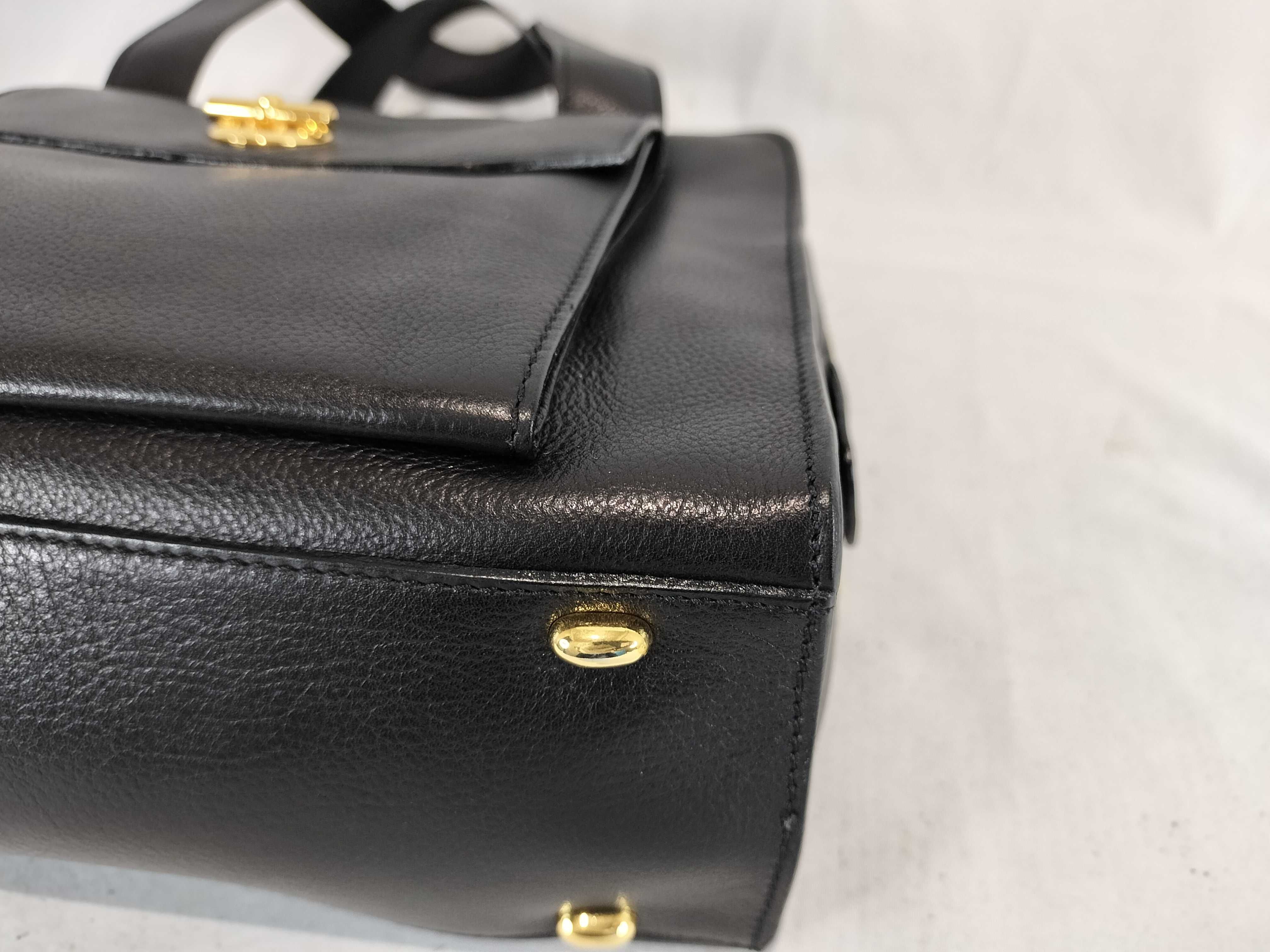Leather/Circle Hardware/Handbag — view 6